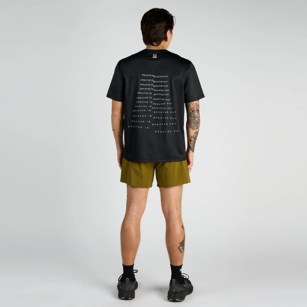 Drift™ "Breathe Out" Performance Tee - Black