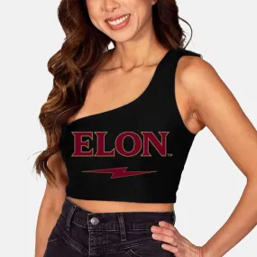 Elon Black One Shoulder Top