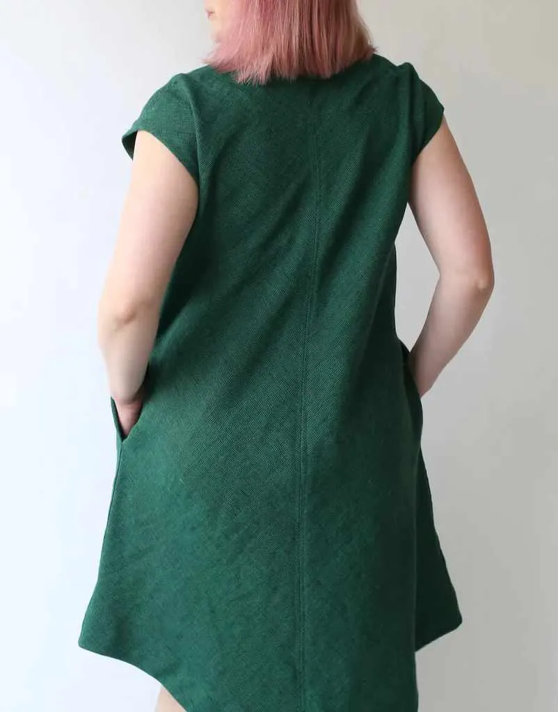 Emerald Dress & Top Sewing Pattern, Made by Rae