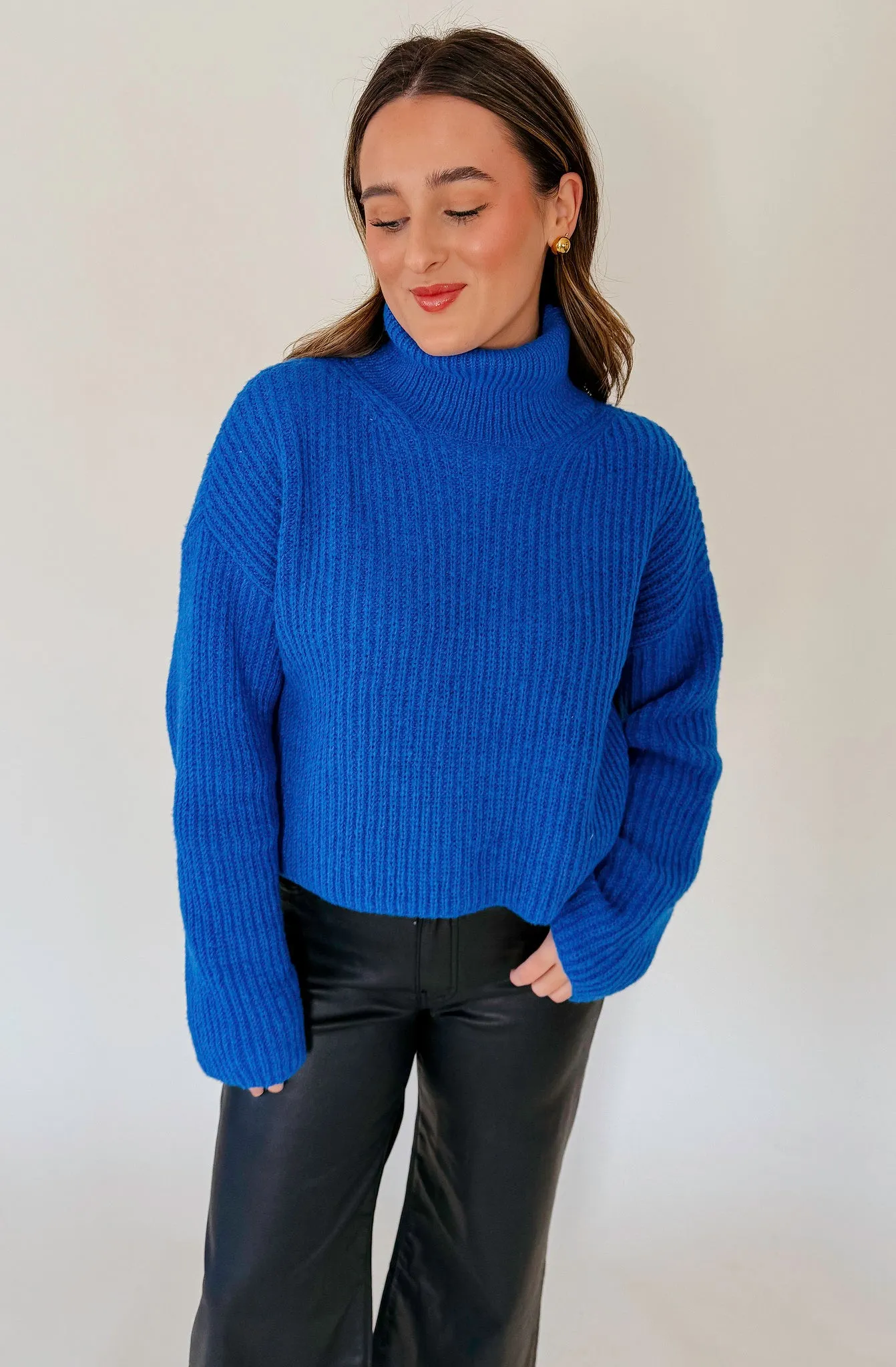 EMILEE COBALT SWEATER