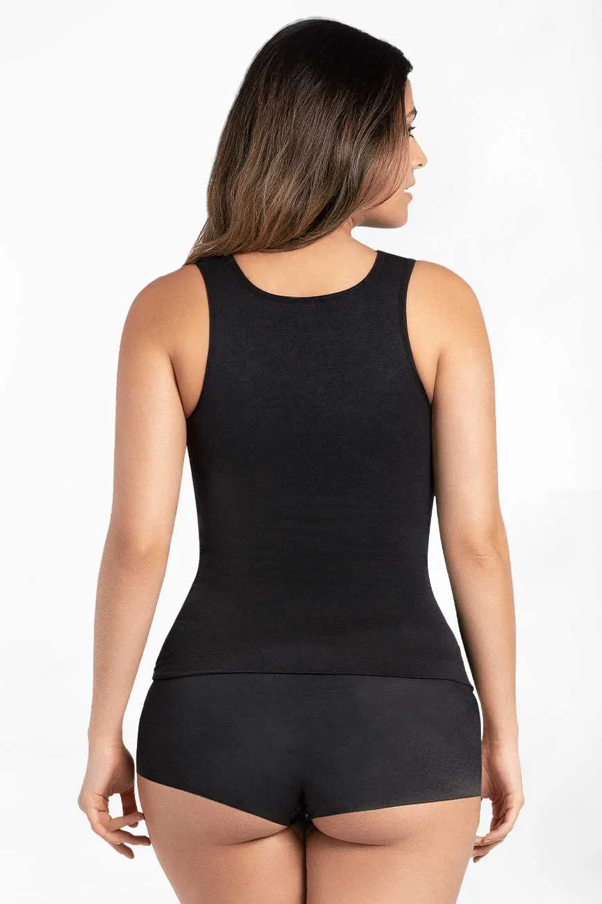 Final Sale Clearance Curveez Essential Square Neck Shapewear Tank Top