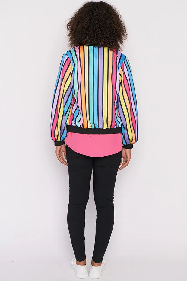 Flashy LPD Black Stripe Bomber