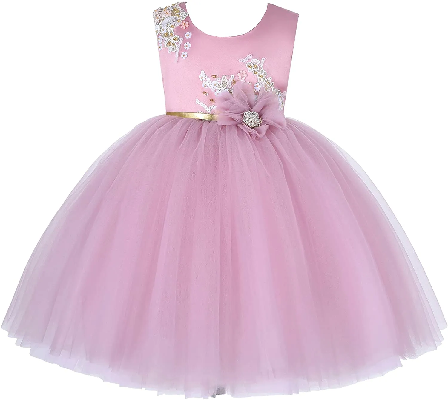 Floral Dresses For Girls - C1 - 2-10 Years Old