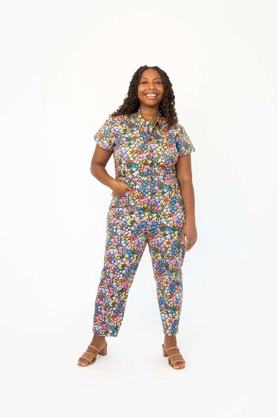 Floral Jumpsuit (Final Sale)