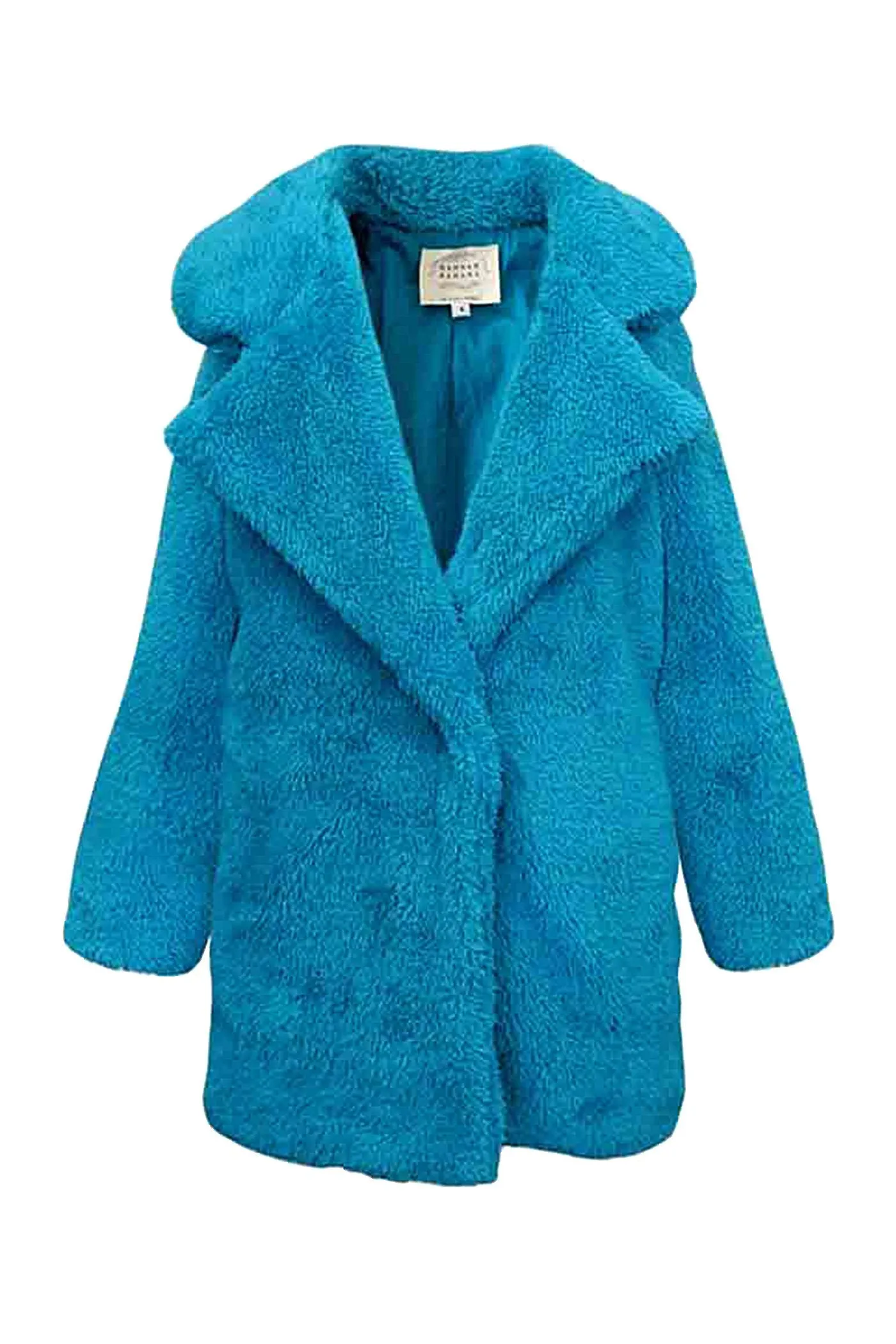 Girls Oversize Thermal Teddy Bear Coat