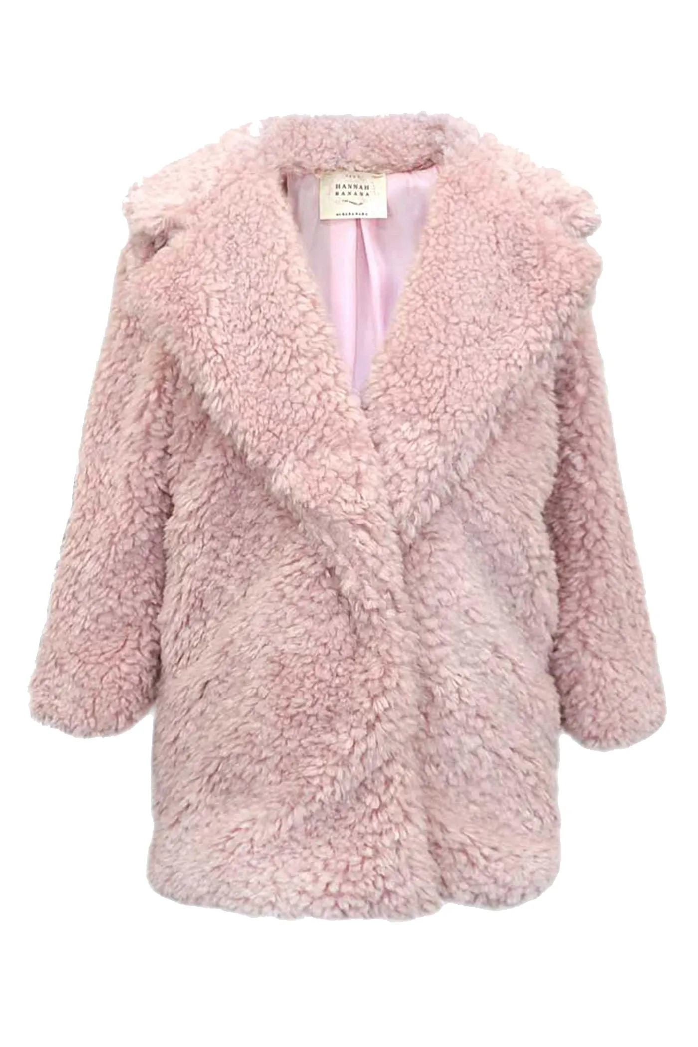 Girls Oversize Thermal Teddy Bear Coat