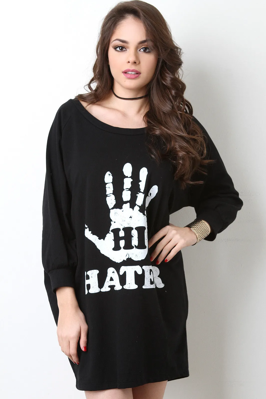 Hi Hater Sweater Dress