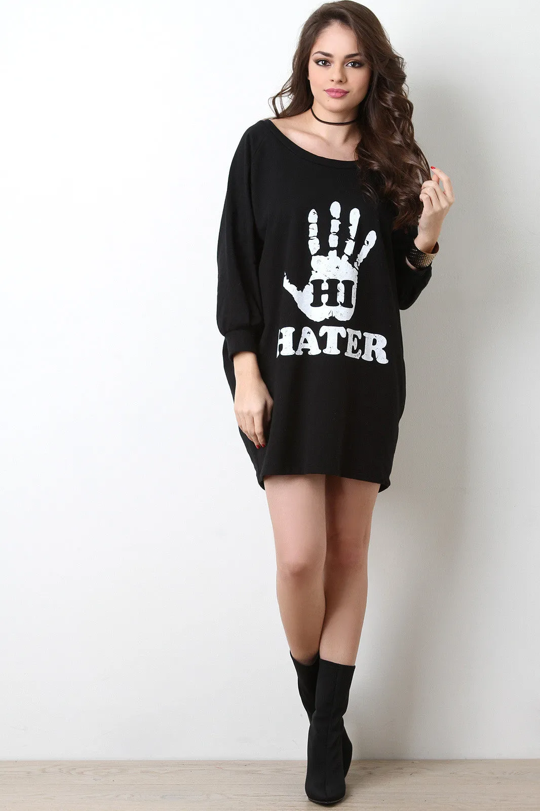 Hi Hater Sweater Dress