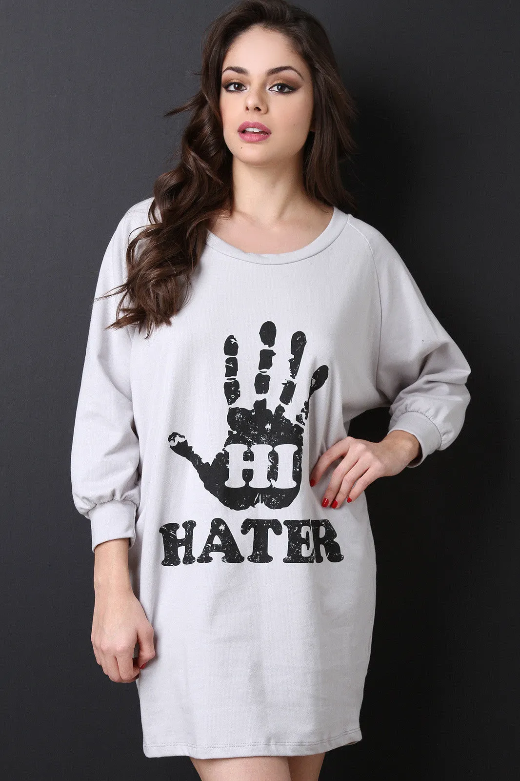 Hi Hater Sweater Dress