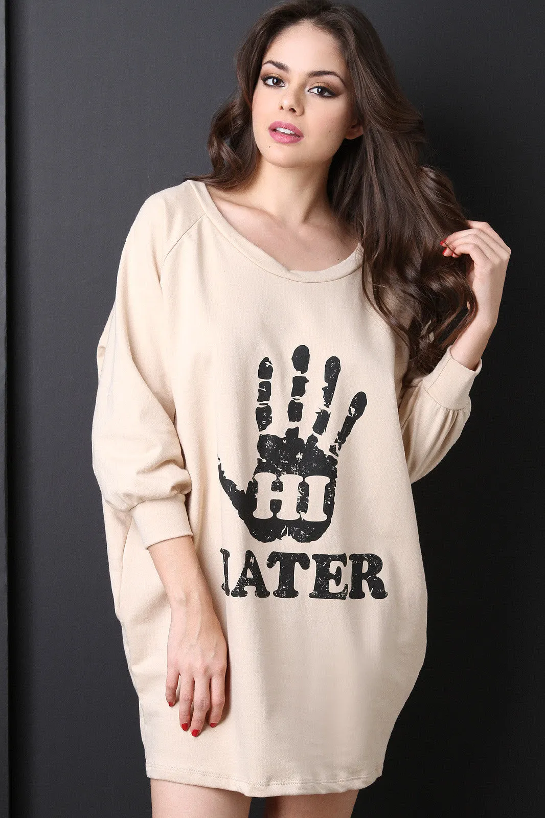 Hi Hater Sweater Dress