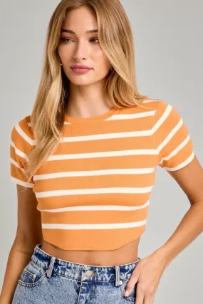 Horizon Lines Crop Top