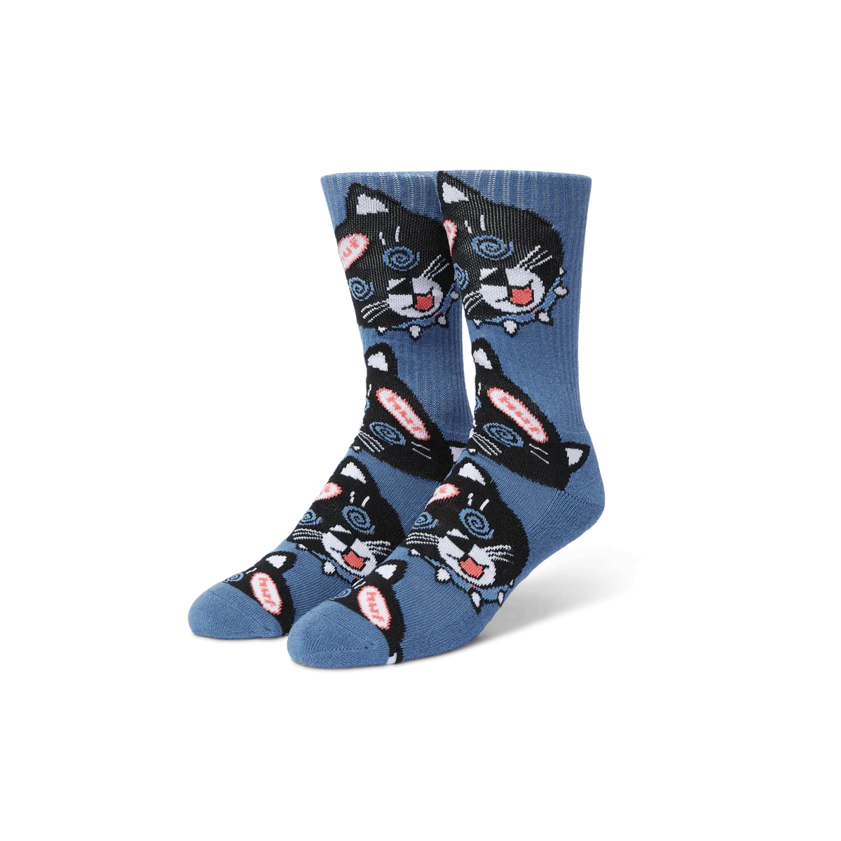 HUF Hypno Cat Crew Sock