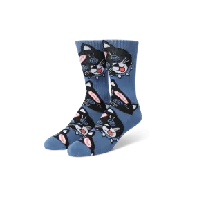 HUF Hypno Cat Crew Sock