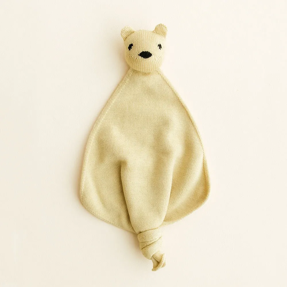 Hvid Cuddly teddy tokki - 100% Merino wool