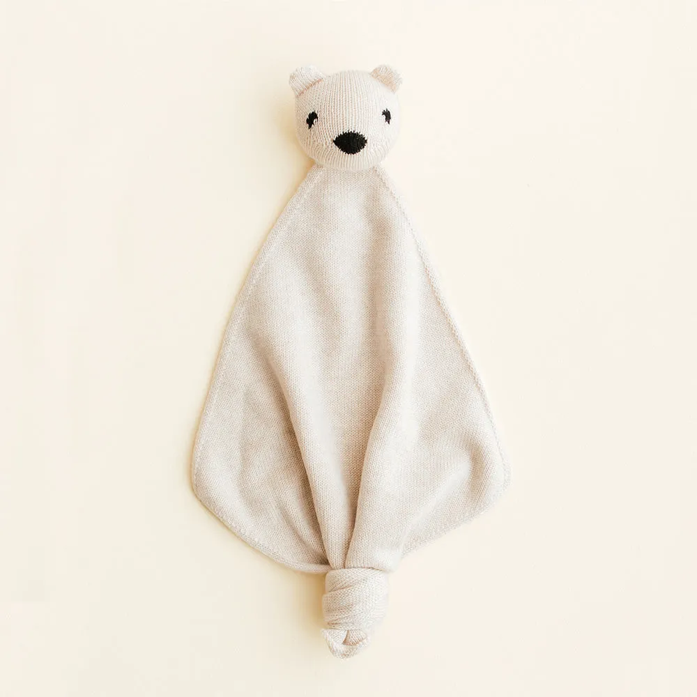 Hvid Cuddly teddy tokki - 100% Merino wool