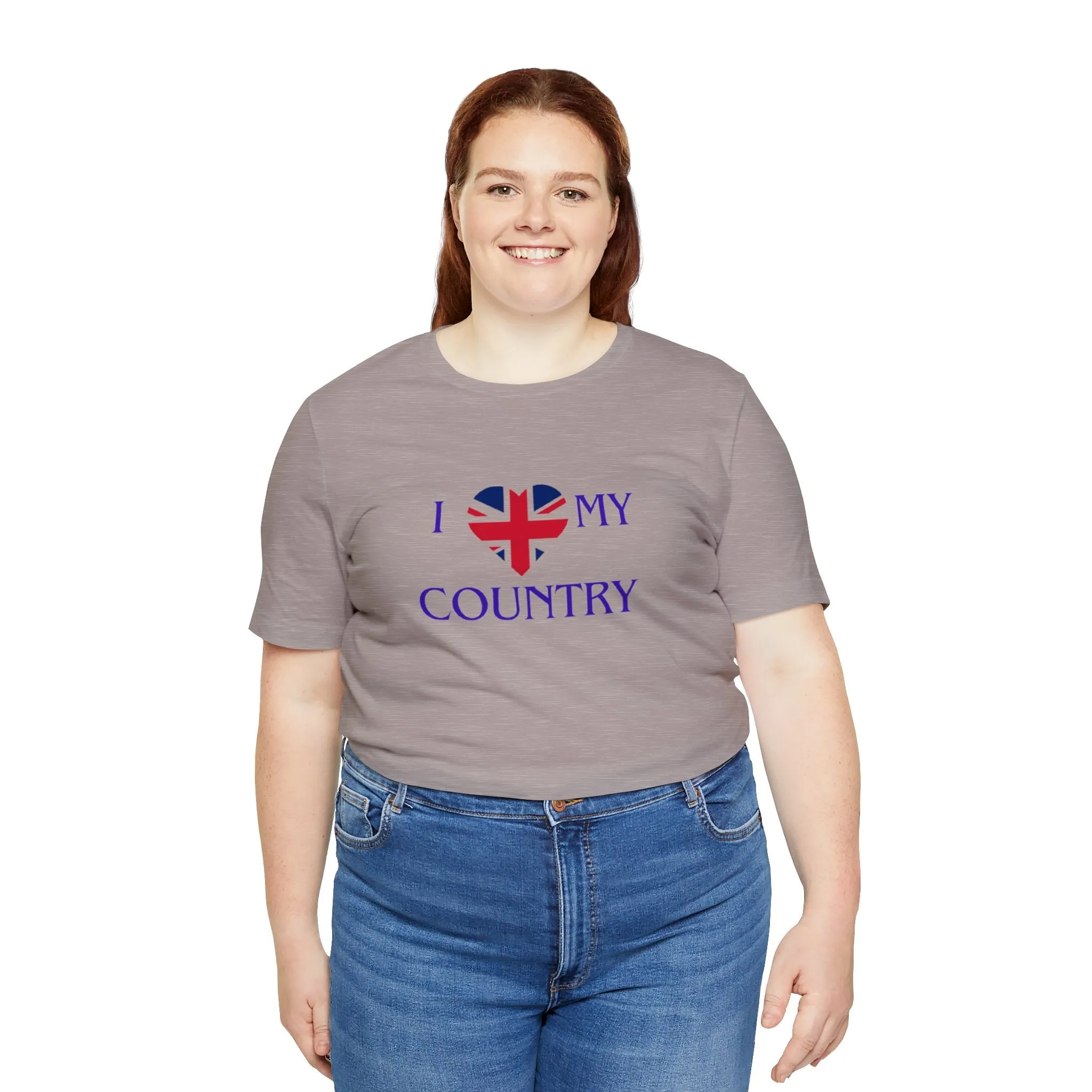 I love Great Britain Unisex Jersey Short Sleeve Tee