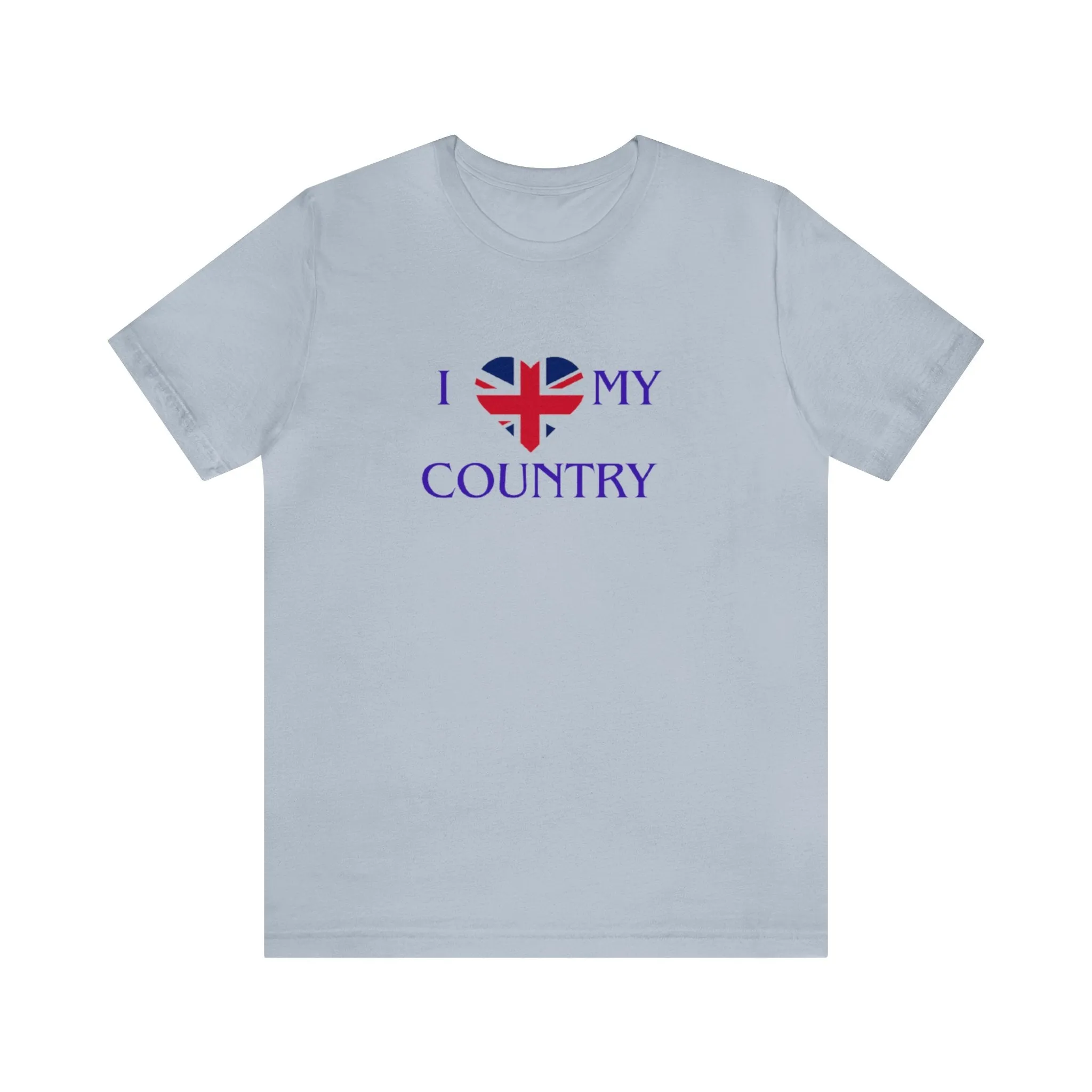 I love Great Britain Unisex Jersey Short Sleeve Tee