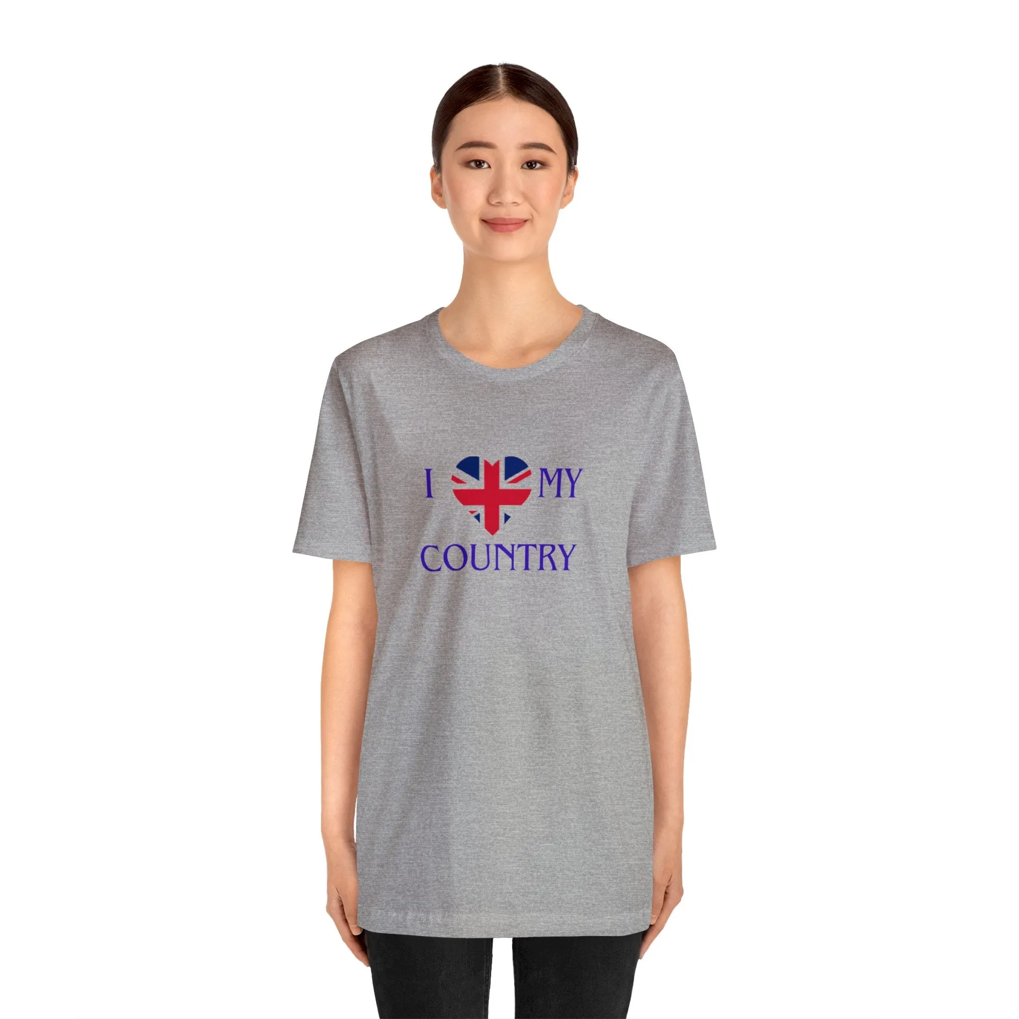 I love Great Britain Unisex Jersey Short Sleeve Tee