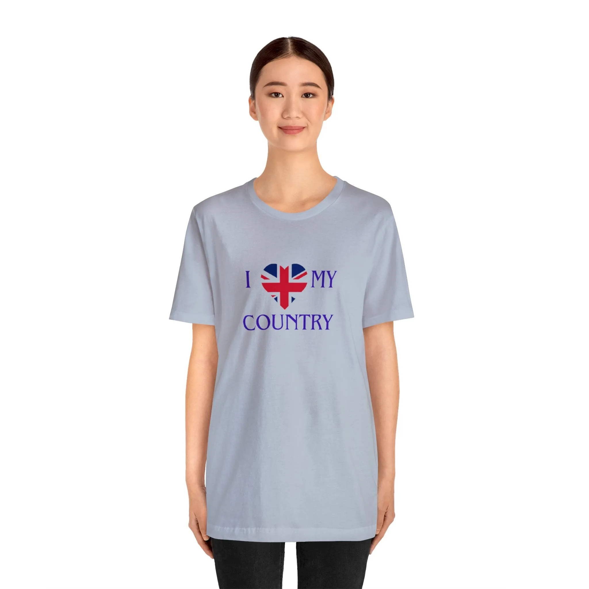 I love Great Britain Unisex Jersey Short Sleeve Tee