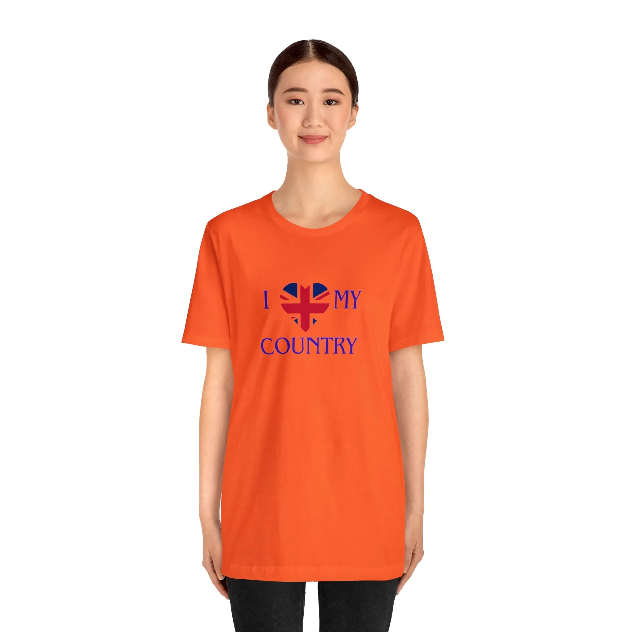 I love Great Britain Unisex Jersey Short Sleeve Tee