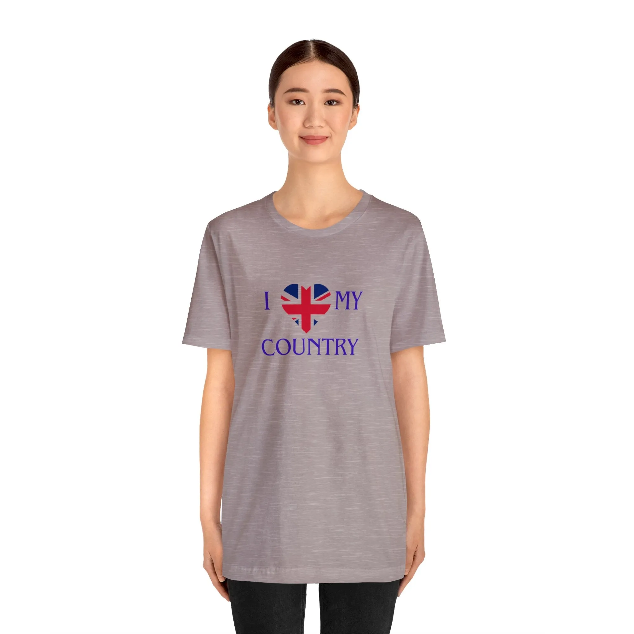 I love Great Britain Unisex Jersey Short Sleeve Tee