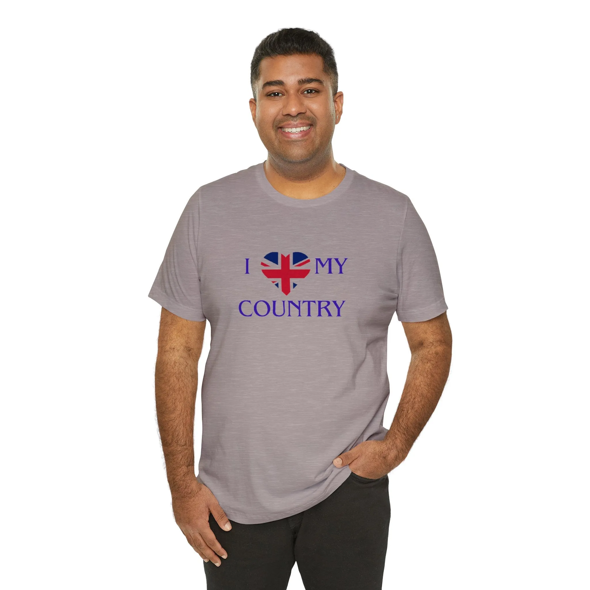 I love Great Britain Unisex Jersey Short Sleeve Tee