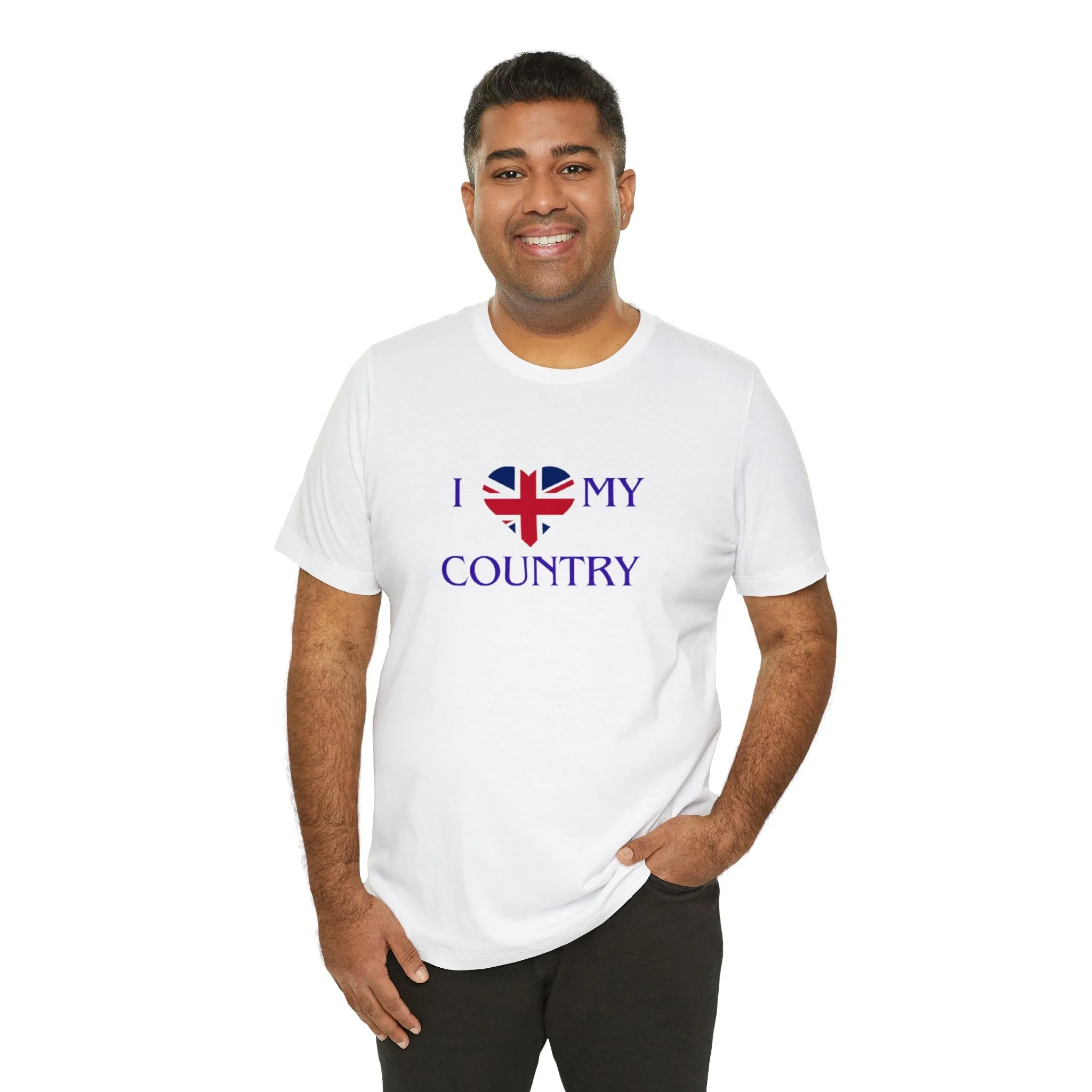 I love Great Britain Unisex Jersey Short Sleeve Tee