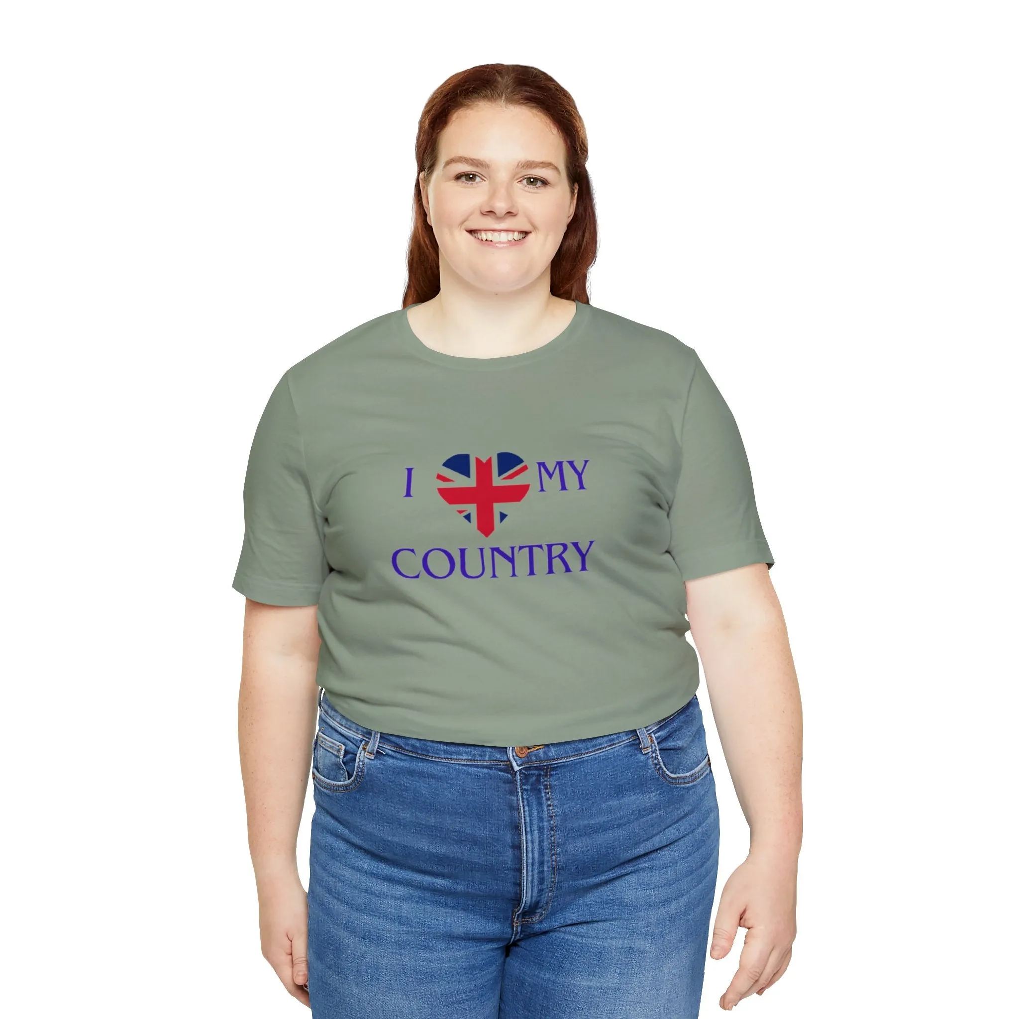 I love Great Britain Unisex Jersey Short Sleeve Tee