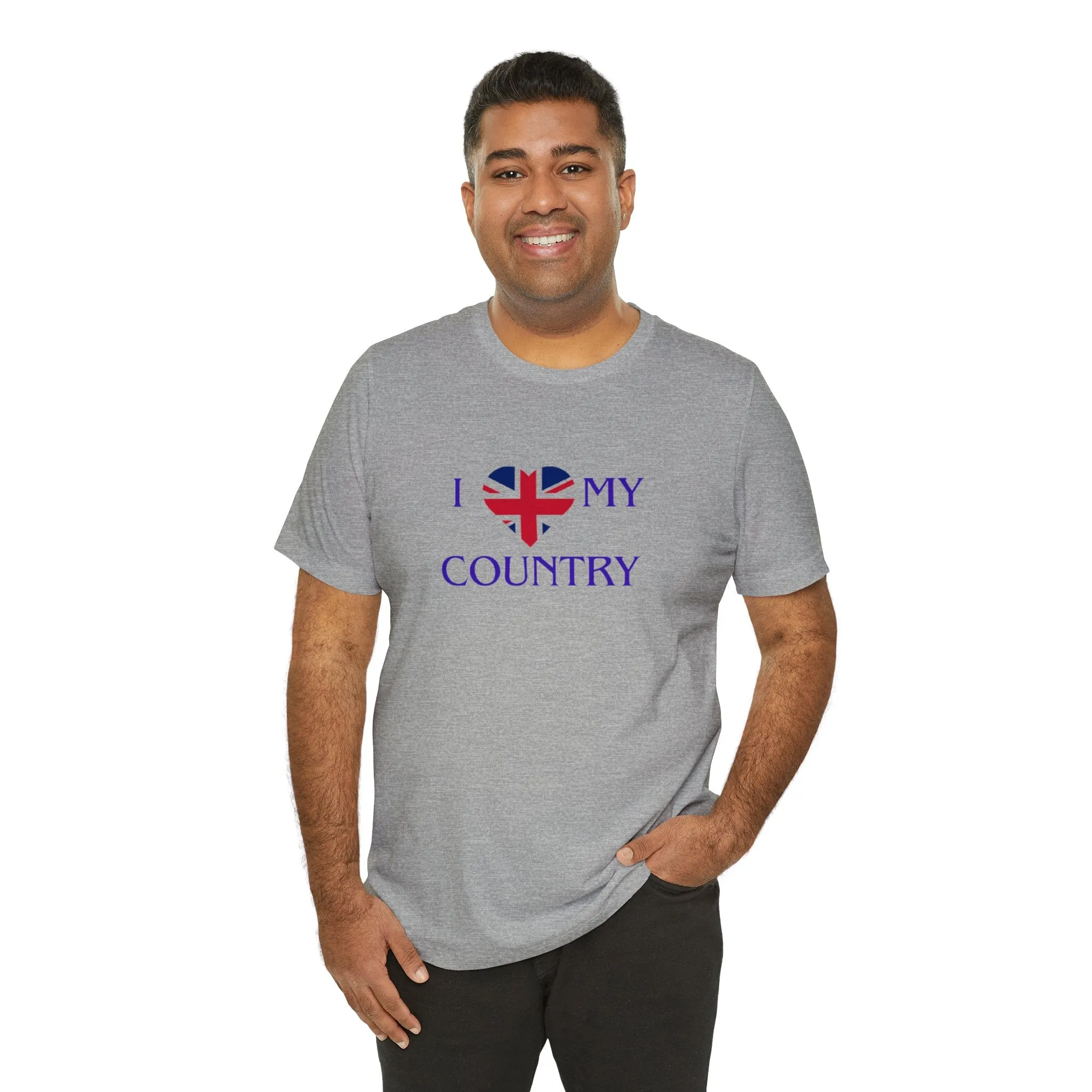 I love Great Britain Unisex Jersey Short Sleeve Tee