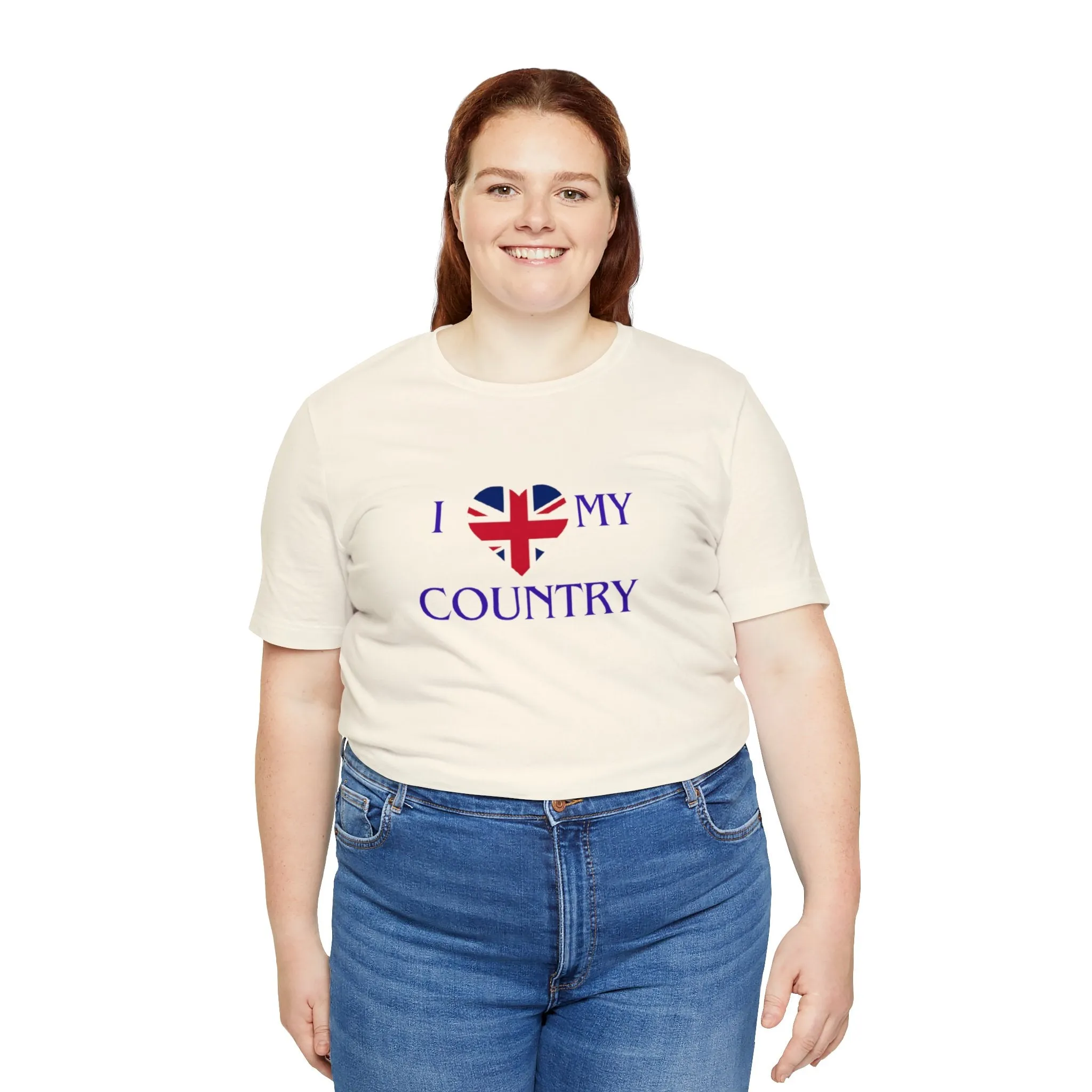 I love Great Britain Unisex Jersey Short Sleeve Tee