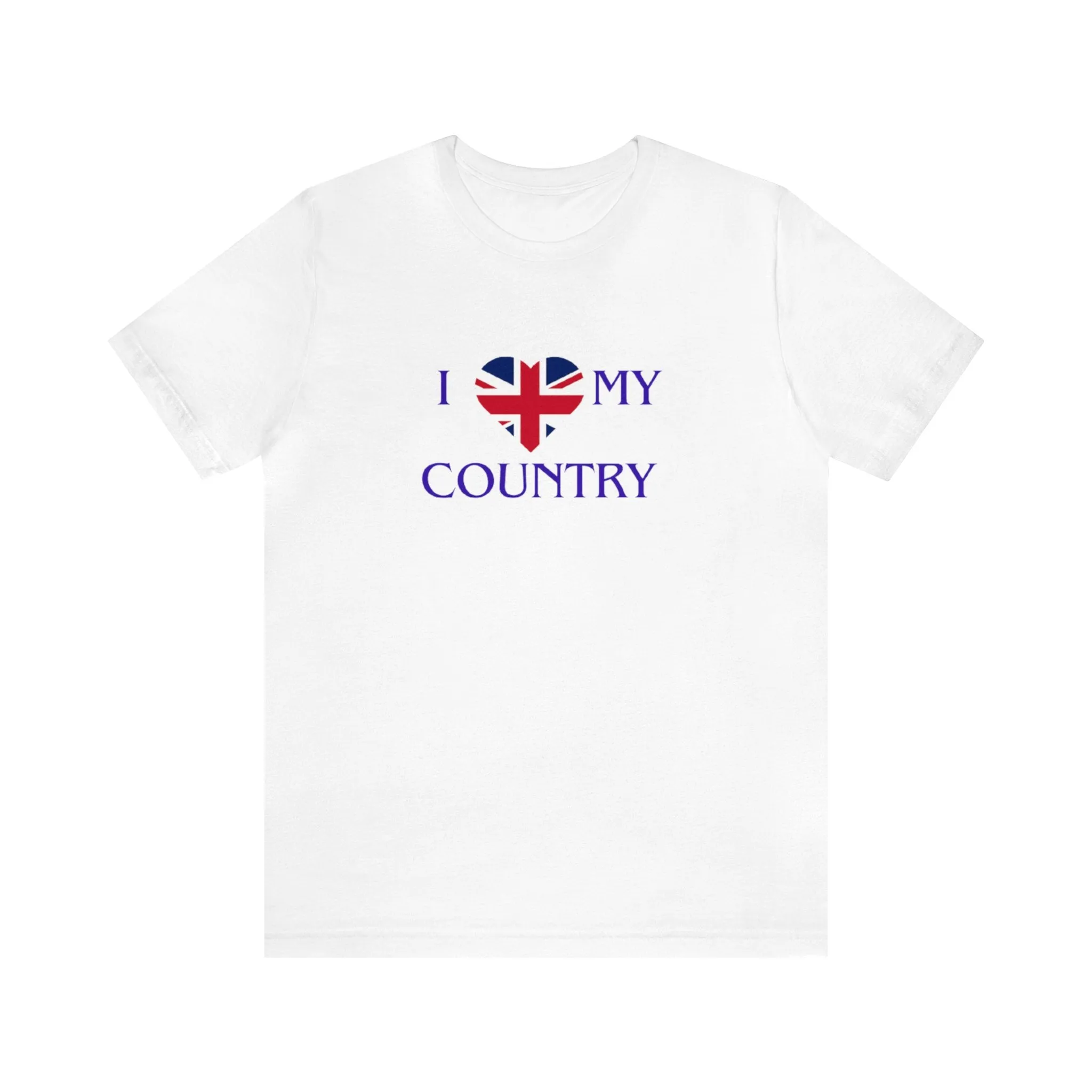 I love Great Britain Unisex Jersey Short Sleeve Tee