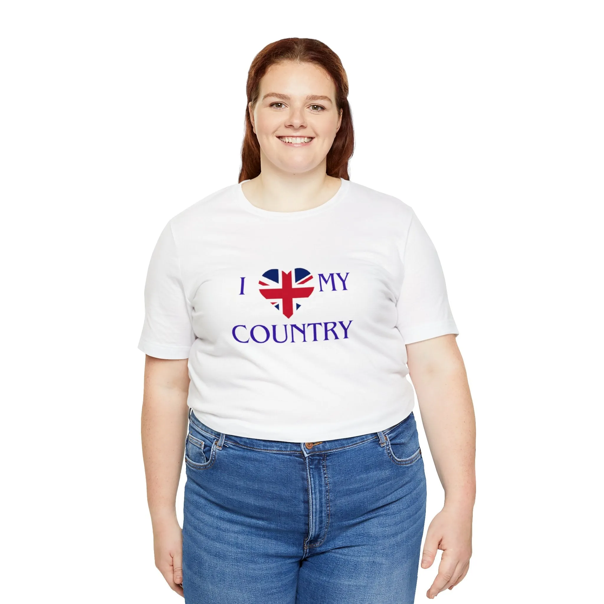 I love Great Britain Unisex Jersey Short Sleeve Tee