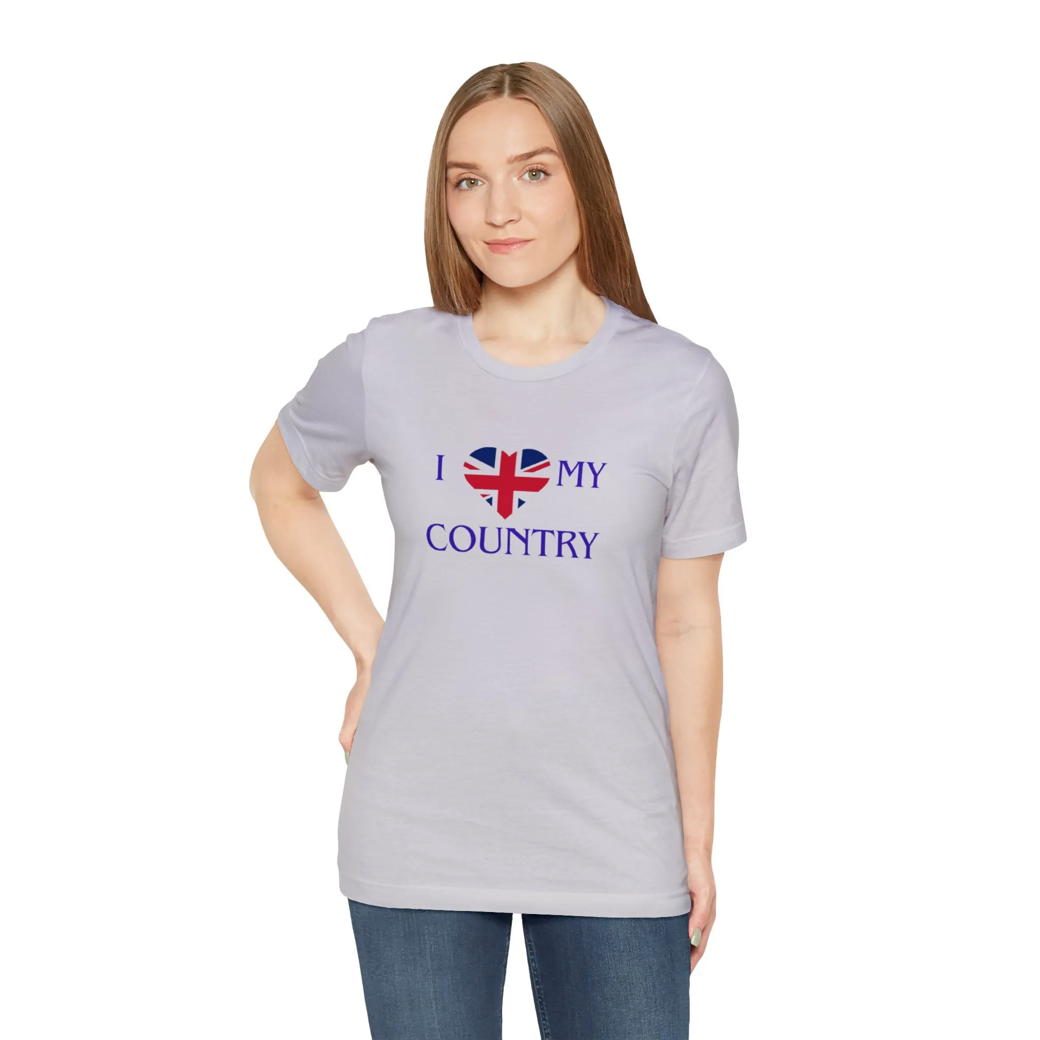 I love Great Britain Unisex Jersey Short Sleeve Tee