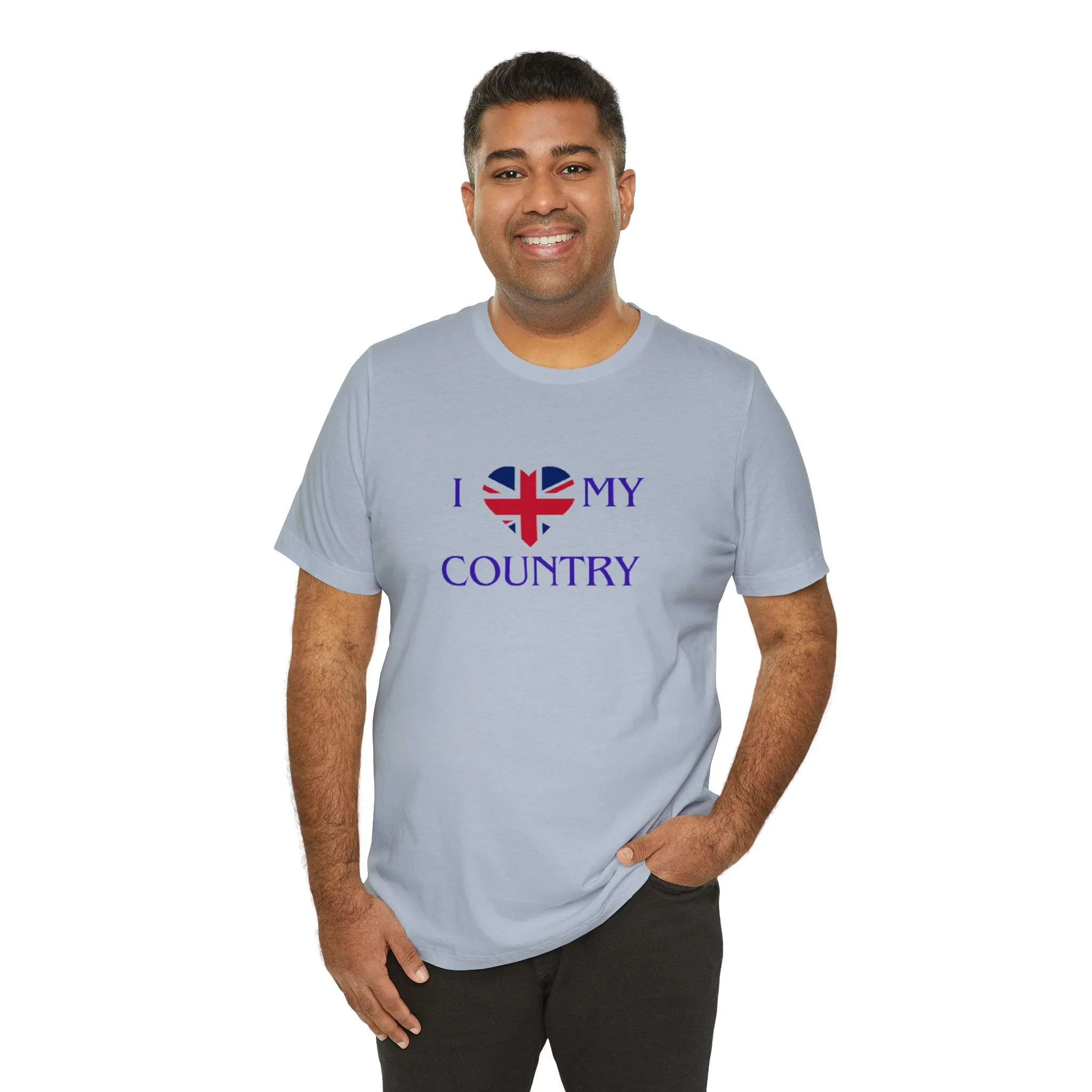 I love Great Britain Unisex Jersey Short Sleeve Tee