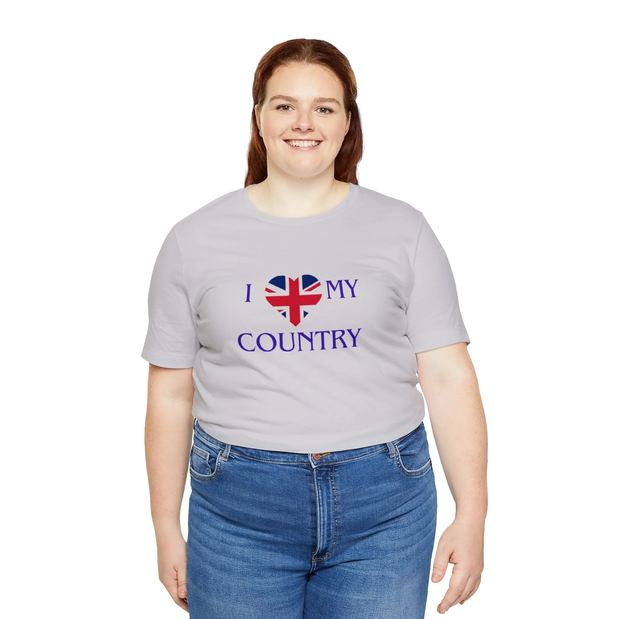 I love Great Britain Unisex Jersey Short Sleeve Tee