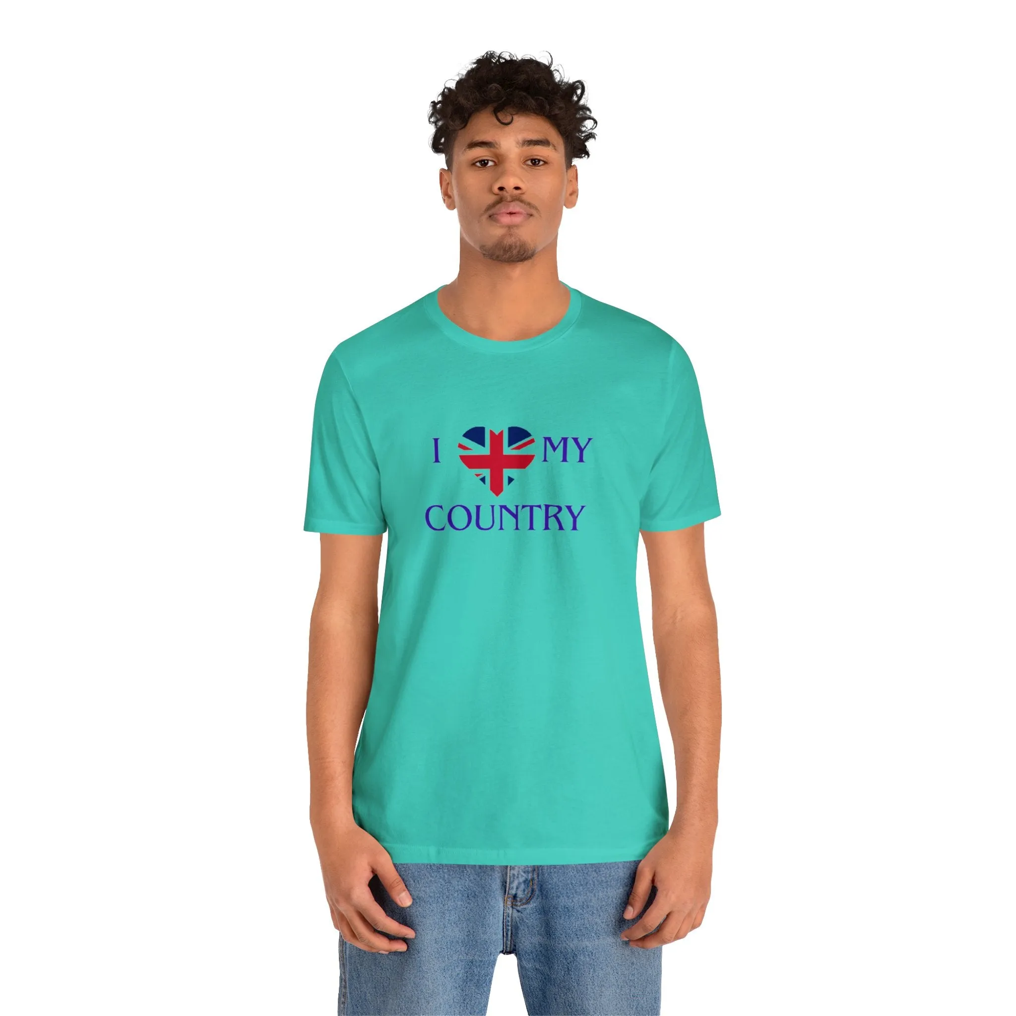 I love Great Britain Unisex Jersey Short Sleeve Tee