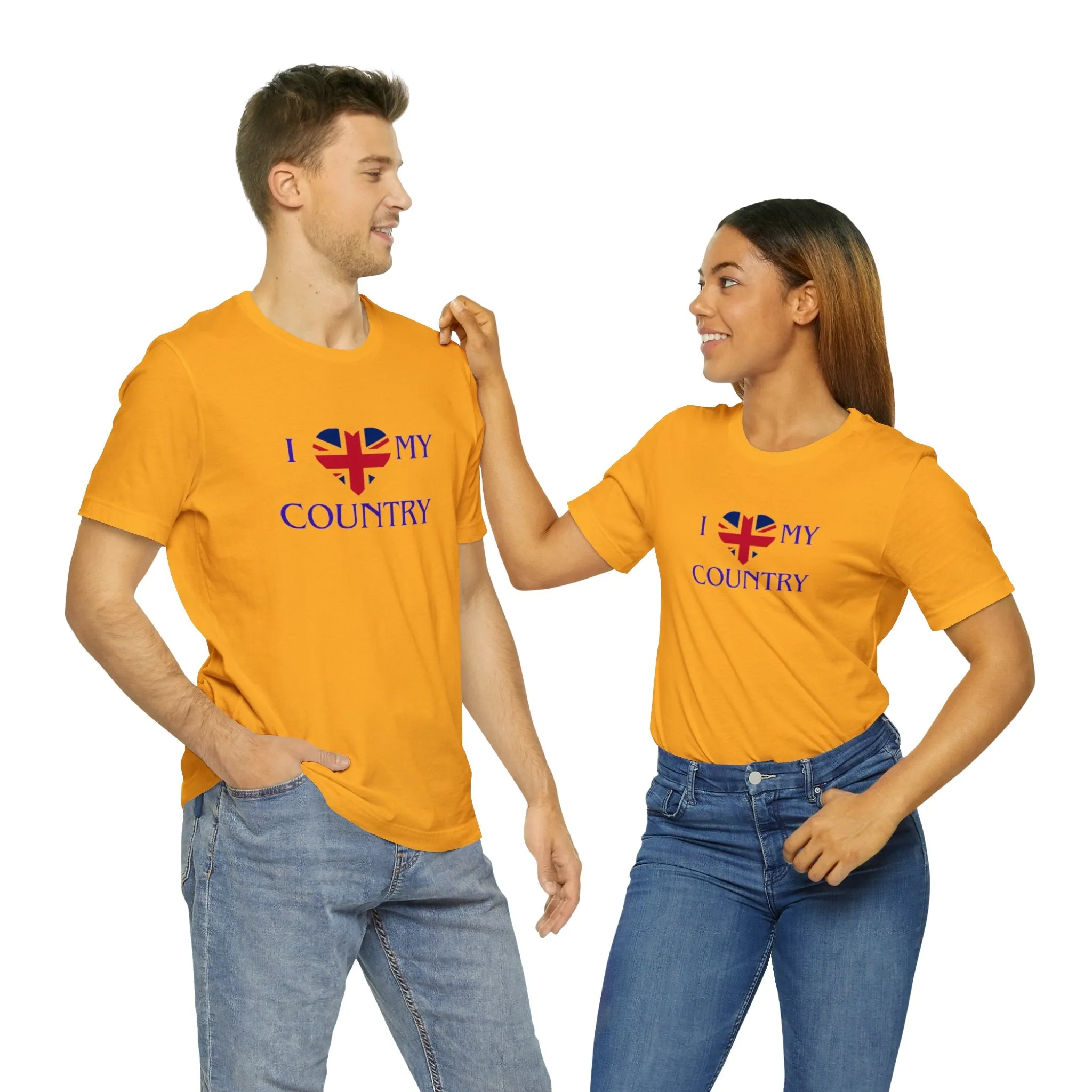 I love Great Britain Unisex Jersey Short Sleeve Tee