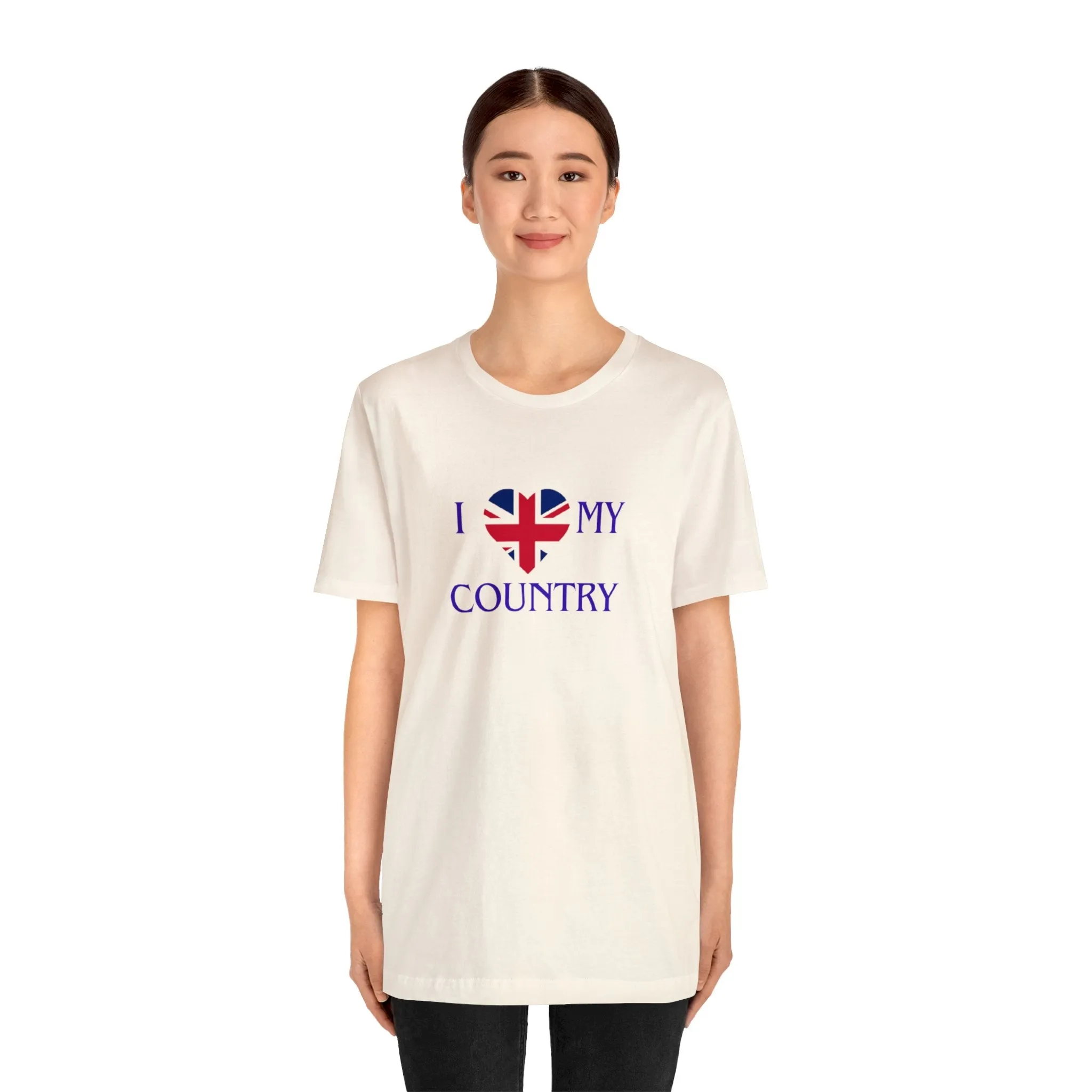 I love Great Britain Unisex Jersey Short Sleeve Tee