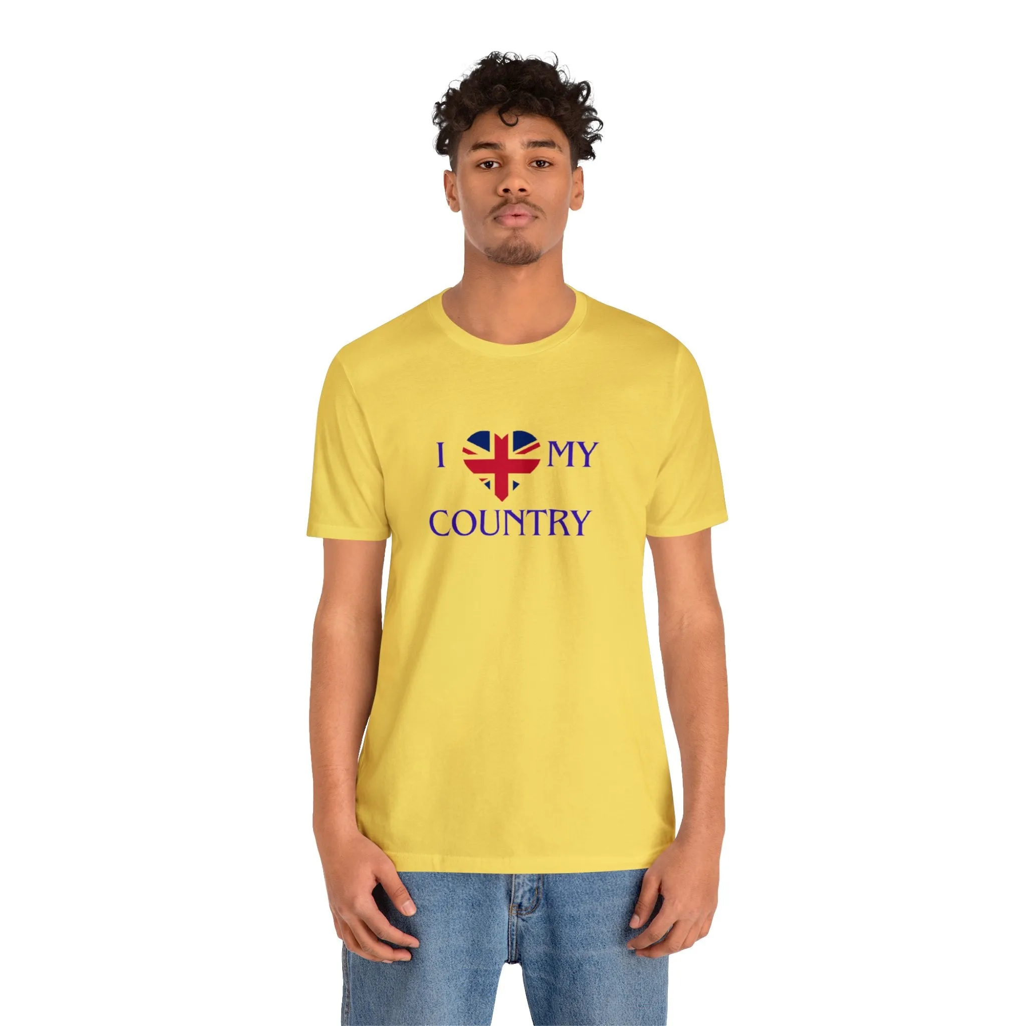 I love Great Britain Unisex Jersey Short Sleeve Tee