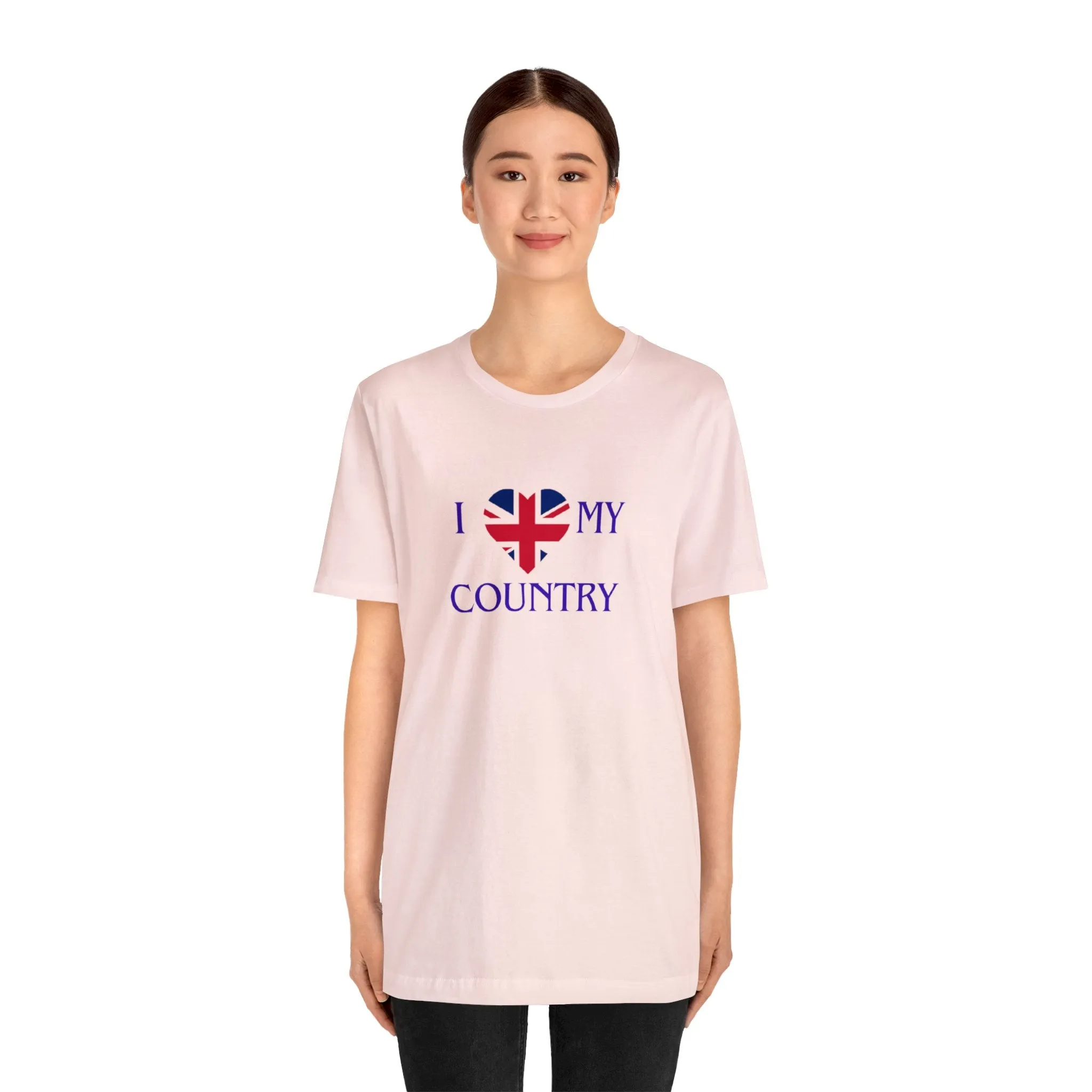 I love Great Britain Unisex Jersey Short Sleeve Tee