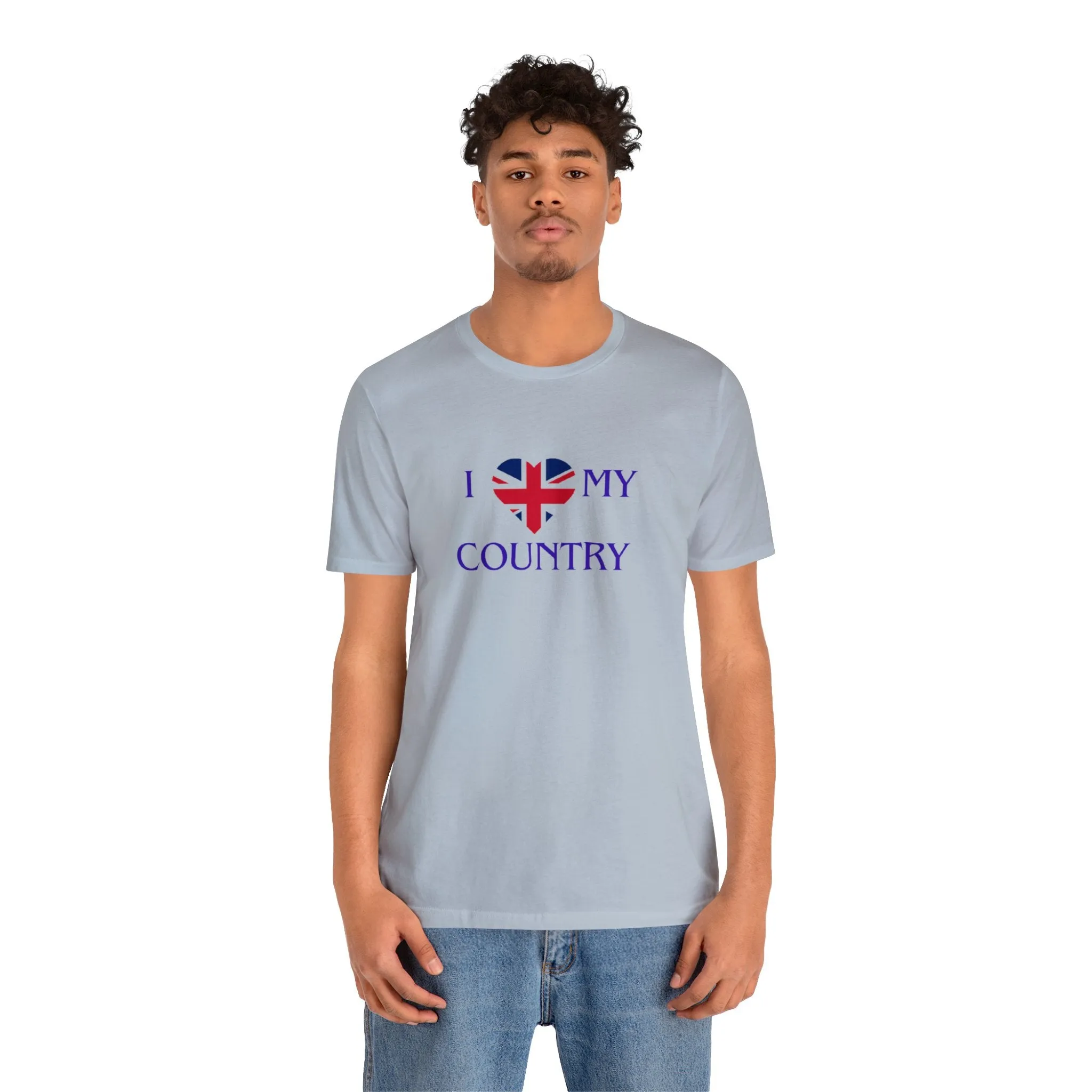 I love Great Britain Unisex Jersey Short Sleeve Tee