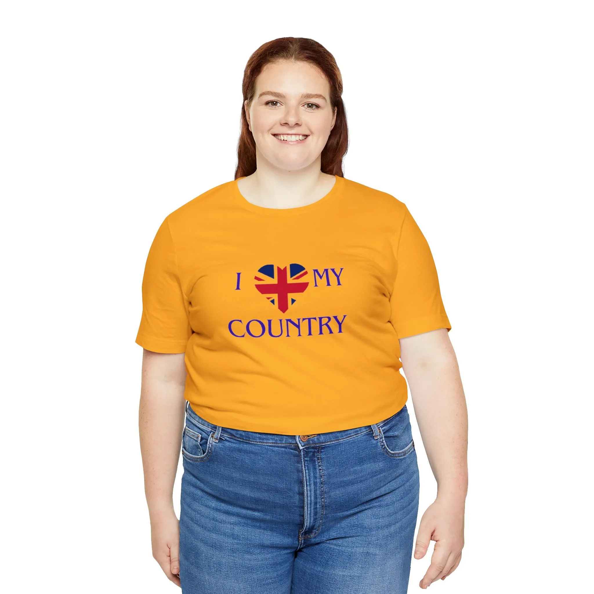 I love Great Britain Unisex Jersey Short Sleeve Tee