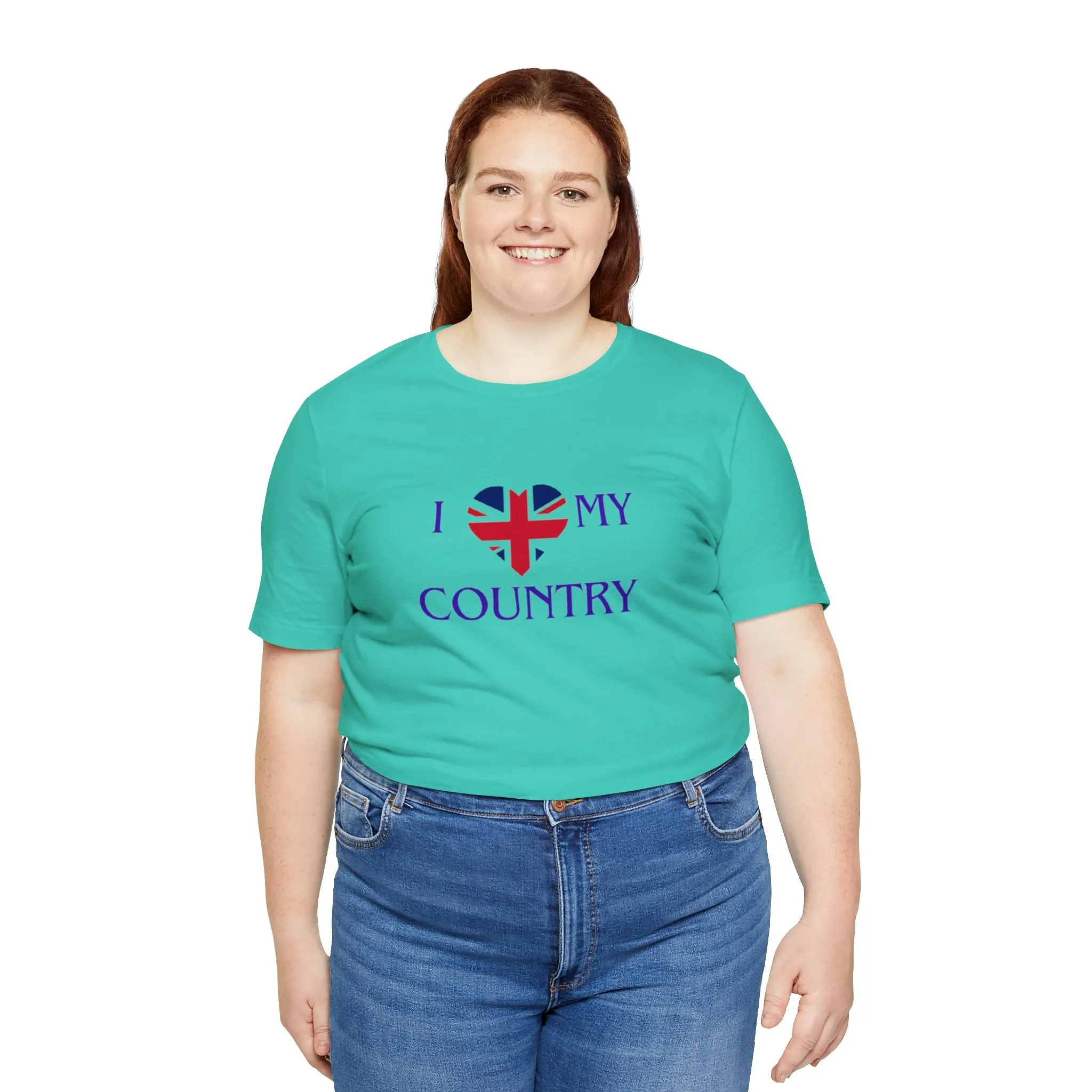 I love Great Britain Unisex Jersey Short Sleeve Tee