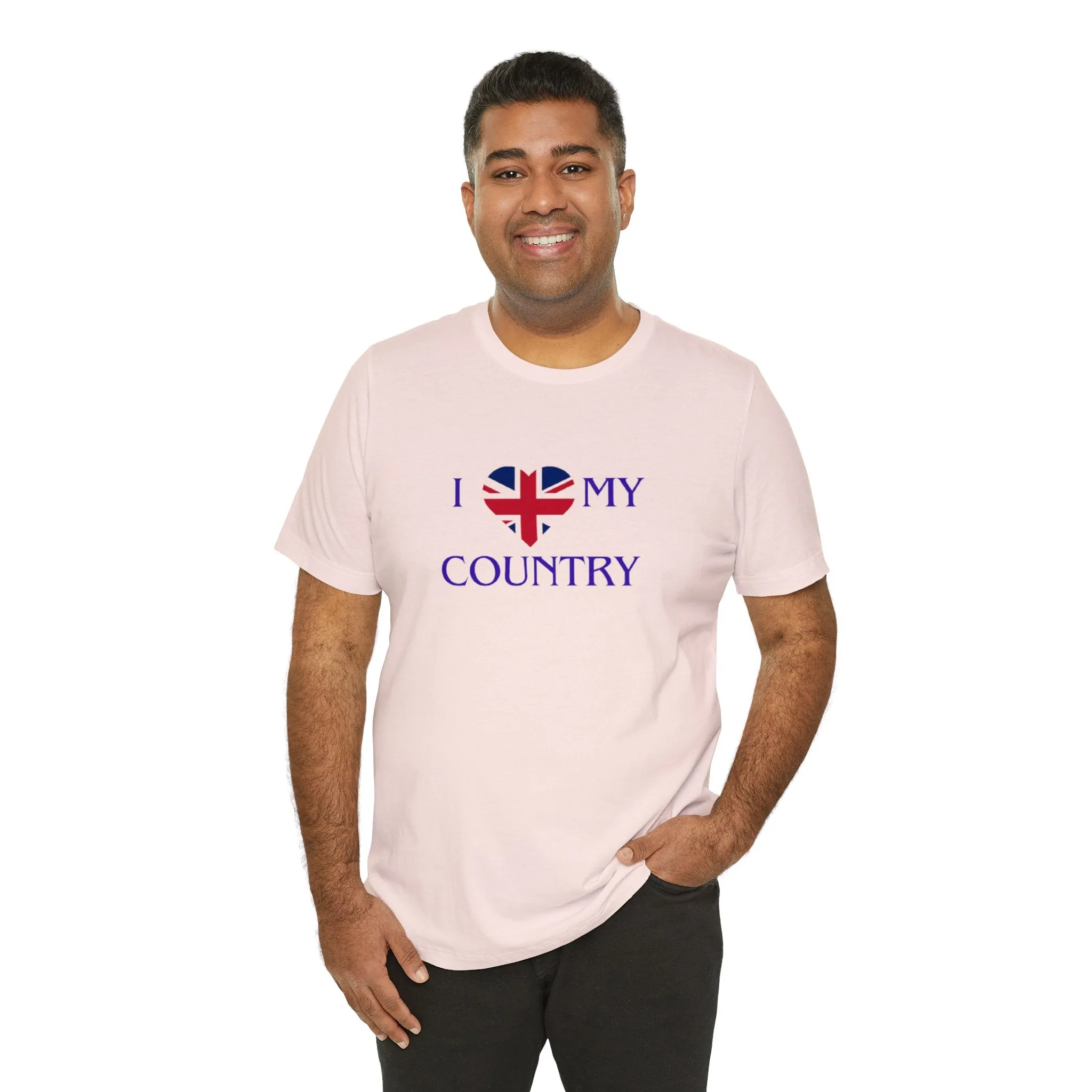 I love Great Britain Unisex Jersey Short Sleeve Tee