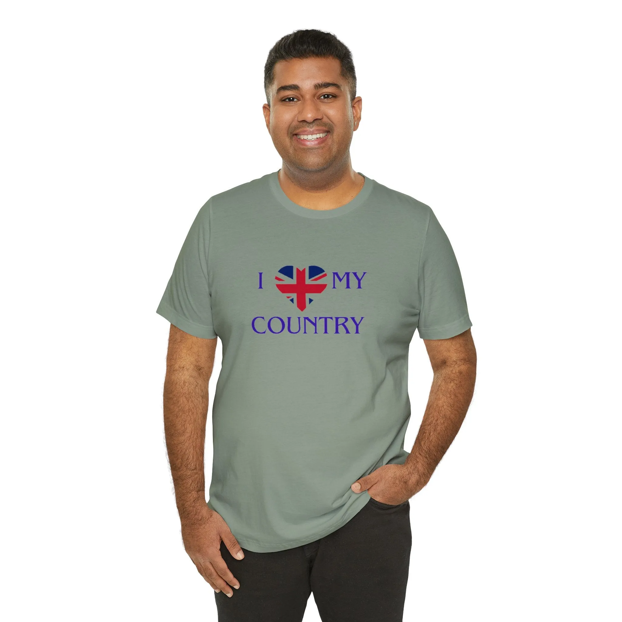 I love Great Britain Unisex Jersey Short Sleeve Tee