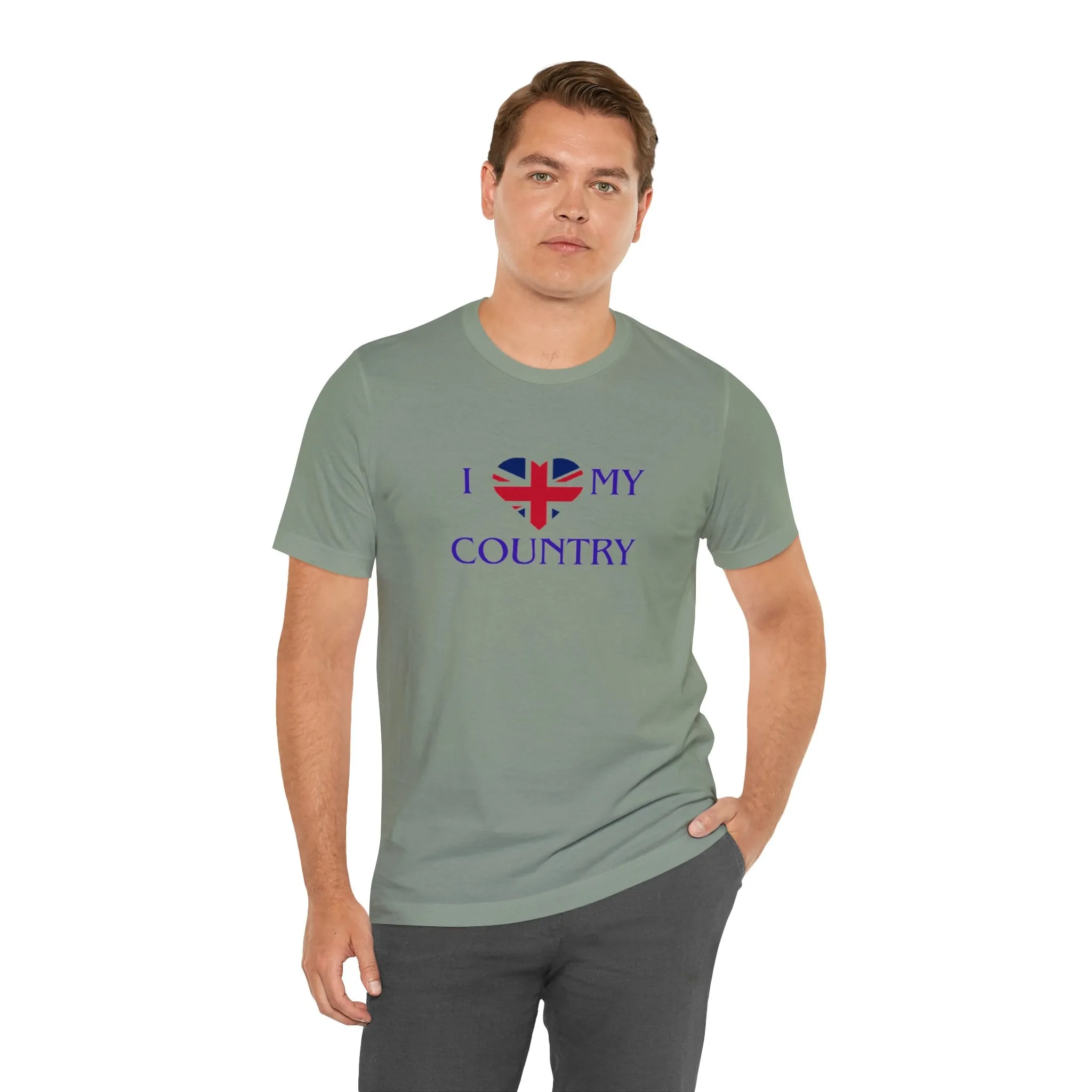 I love Great Britain Unisex Jersey Short Sleeve Tee