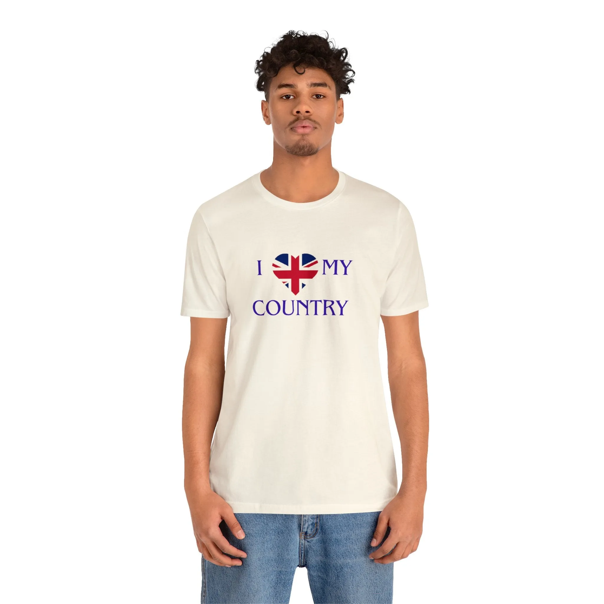 I love Great Britain Unisex Jersey Short Sleeve Tee