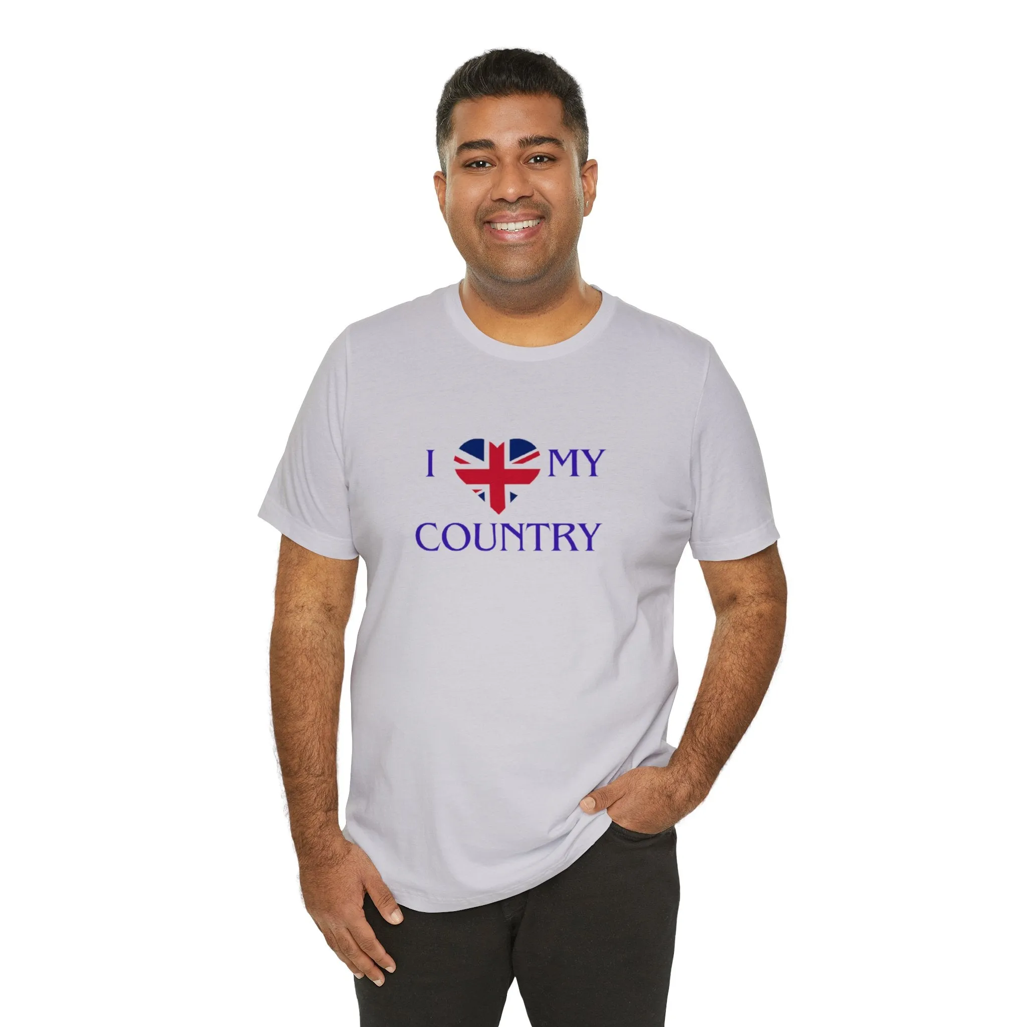 I love Great Britain Unisex Jersey Short Sleeve Tee