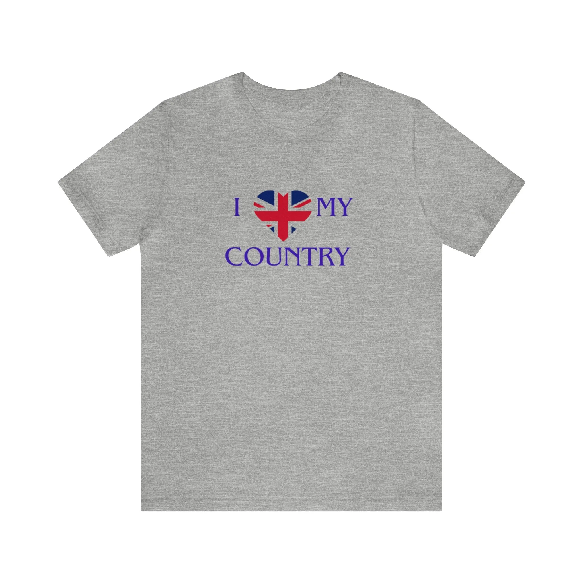 I love Great Britain Unisex Jersey Short Sleeve Tee