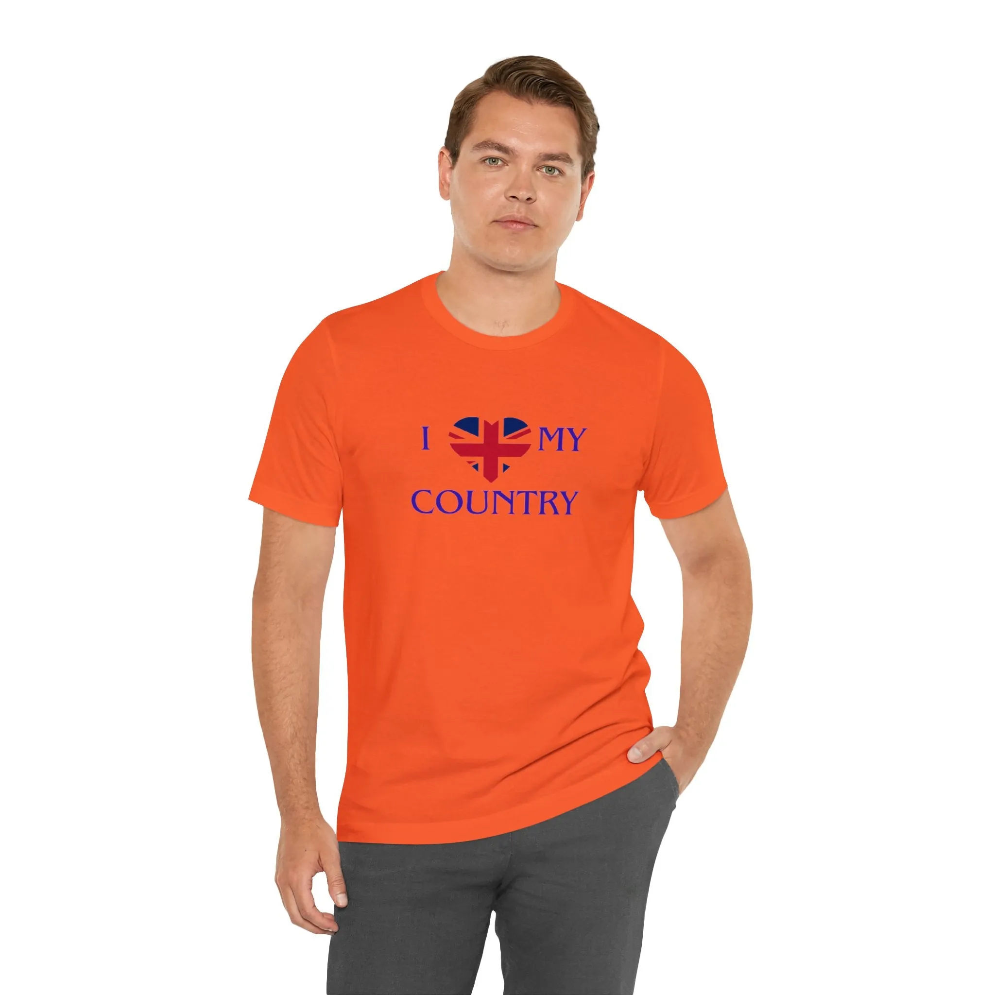 I love Great Britain Unisex Jersey Short Sleeve Tee